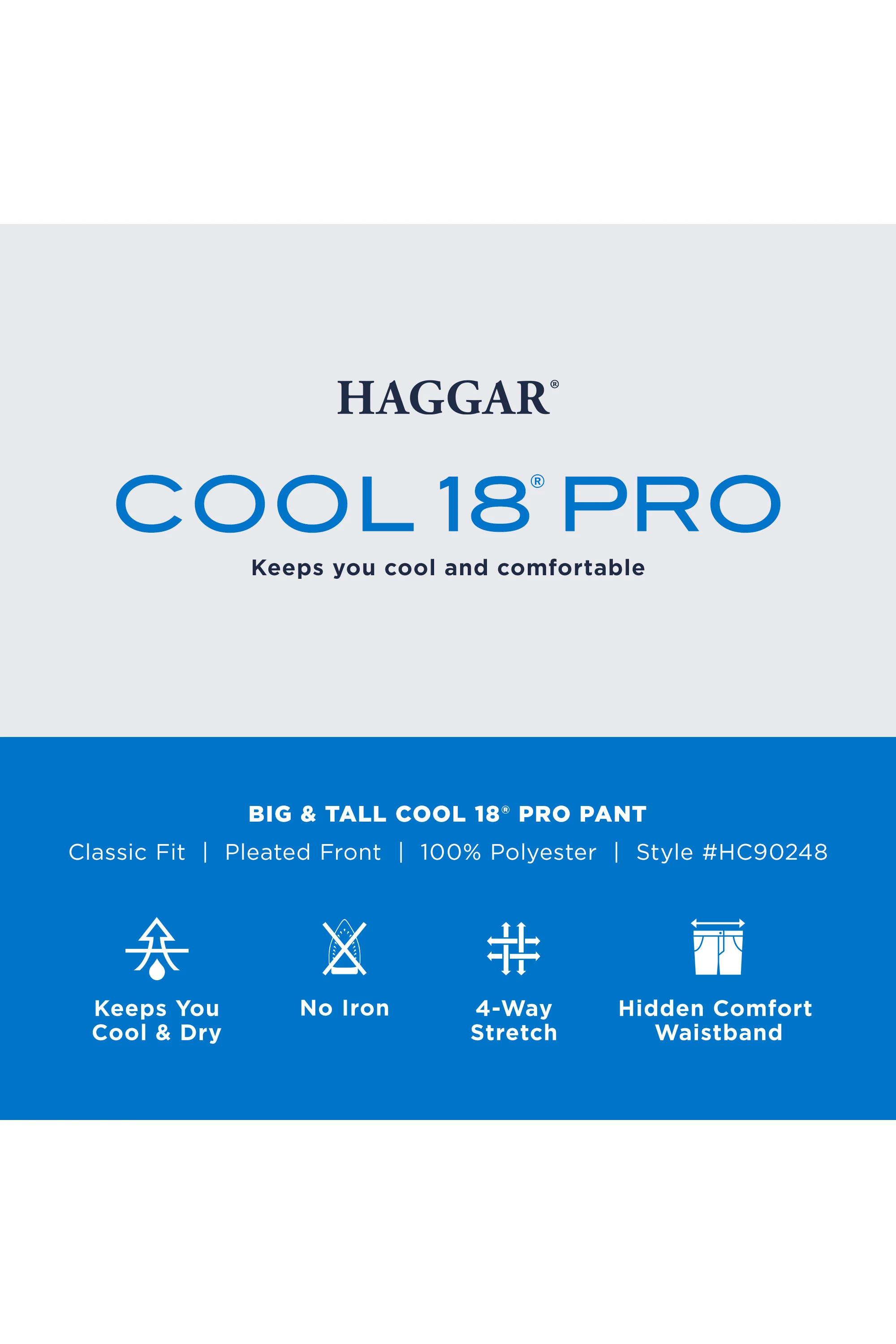 Big & Tall Cool 18® Pro Pant - Image 14