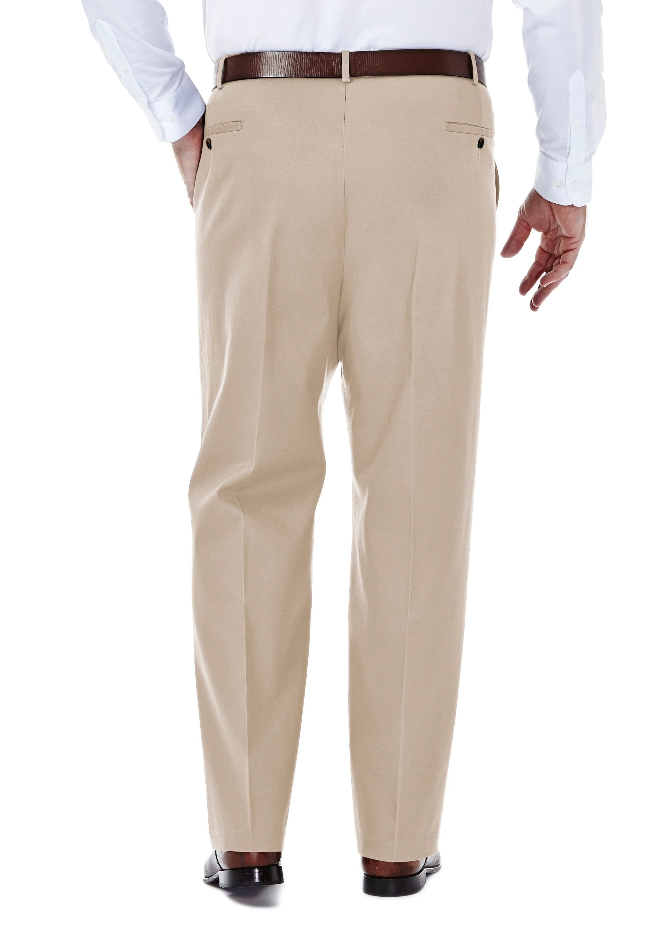 Big & Tall Premium No Iron Khaki - Image 12