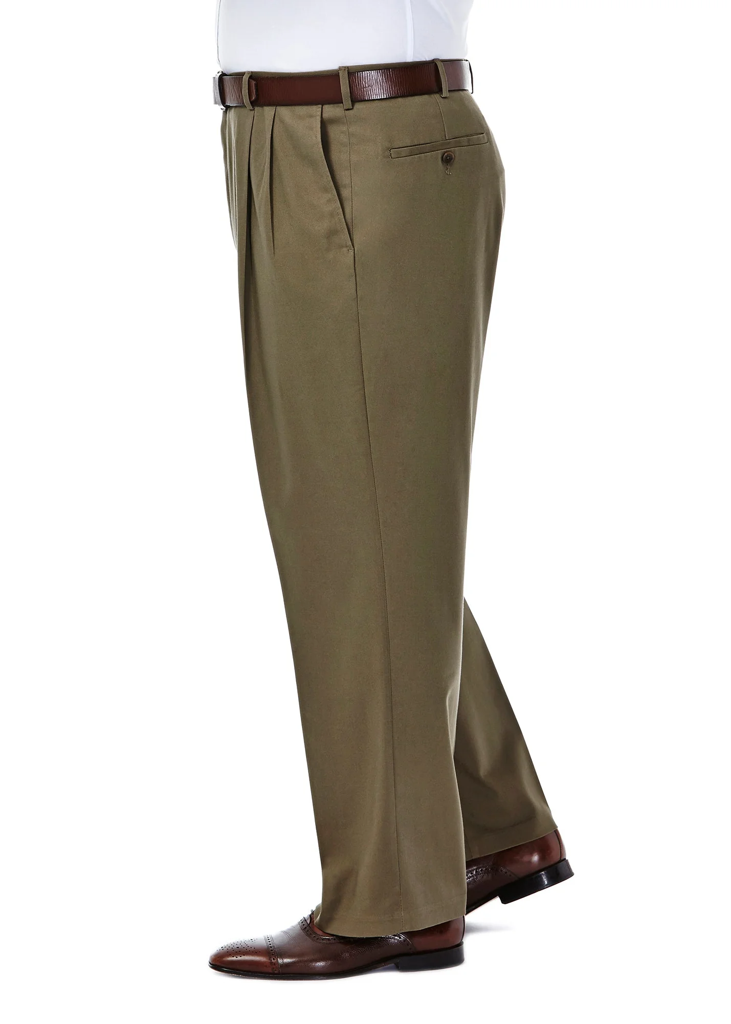 Big & Tall Premium No Iron Khaki - Image 14