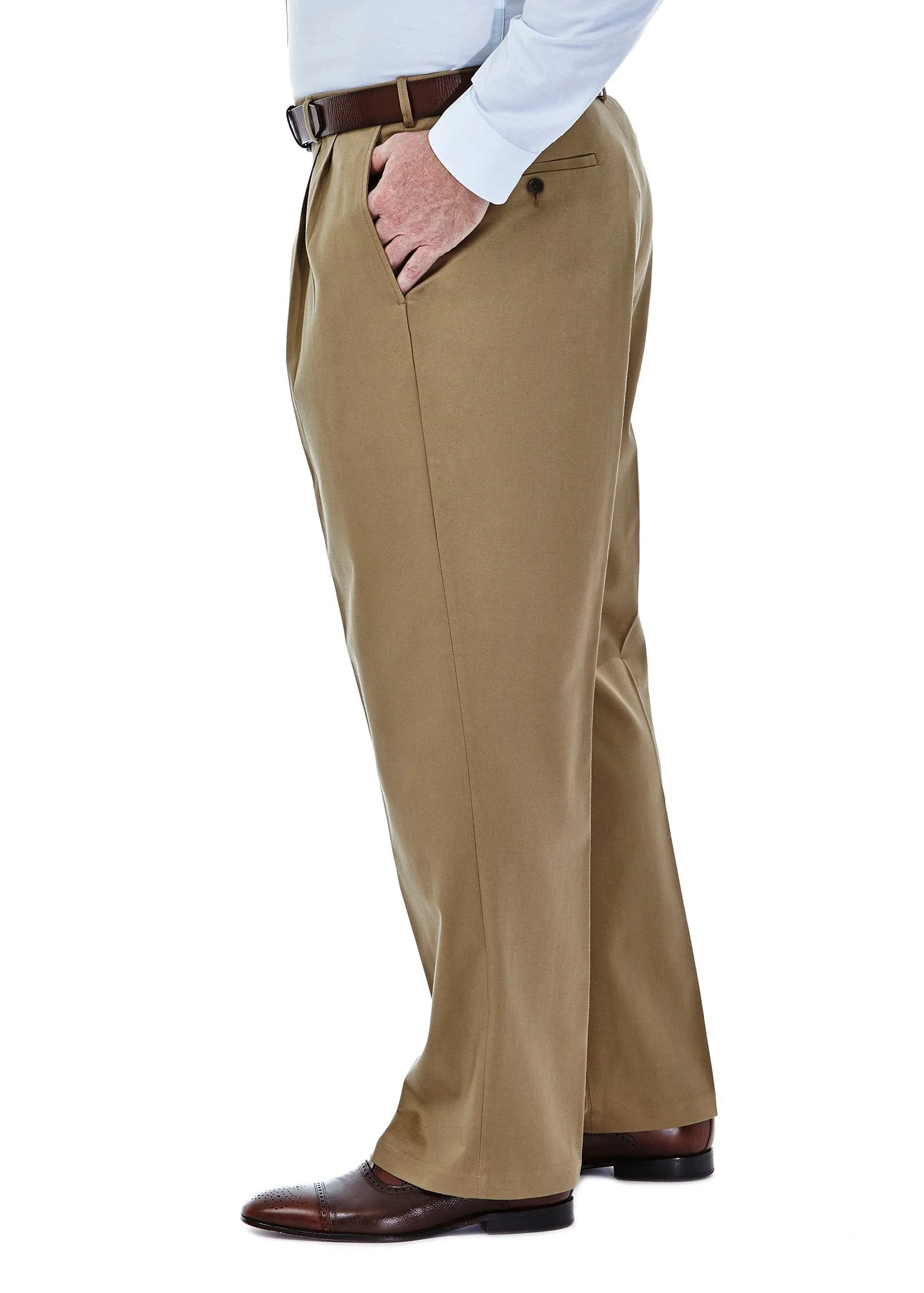 Big & Tall Premium No Iron Khaki - Image 19