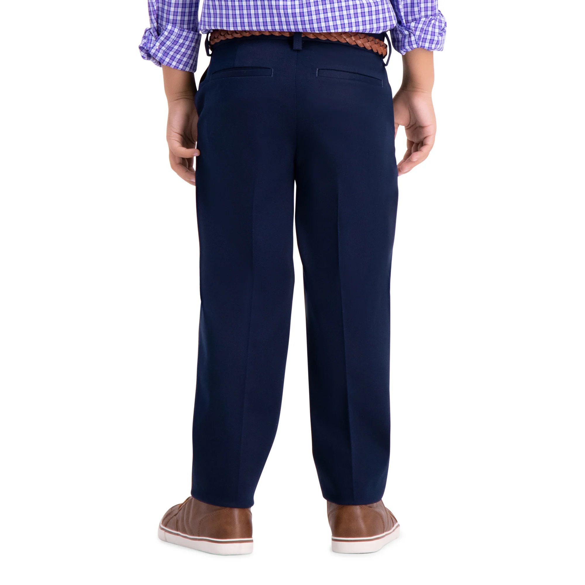 Boys Premium No Iron Khaki (4-7)ㅤ - Image 7