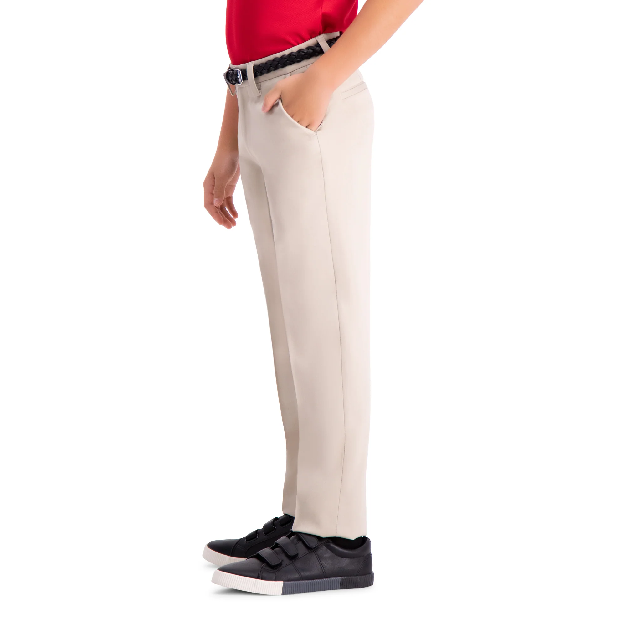 Boys Premium No Iron Khaki (8-20)ㅤ - Image 5