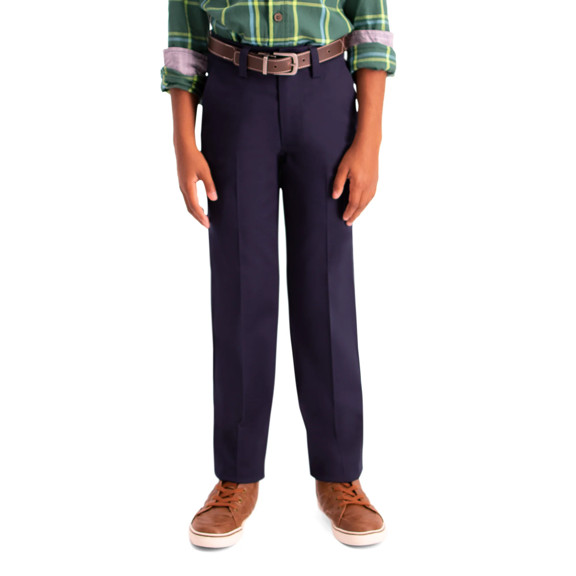 Boys Premium No Iron Khaki (8-20)ㅤ - Image 7