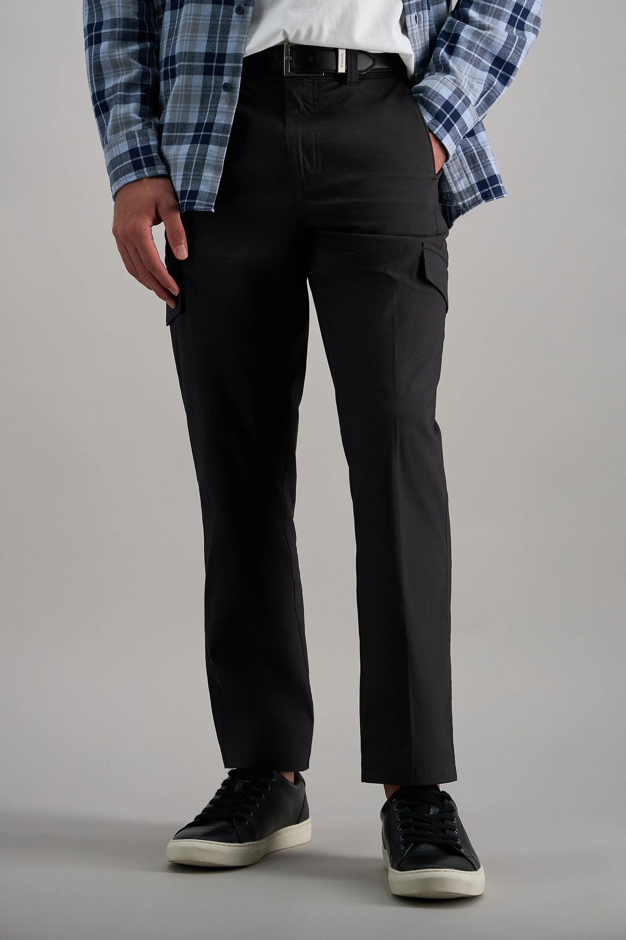 Haggar® The Active Series™ Urban Utility Straight Fit Cargo Pant - Image 13