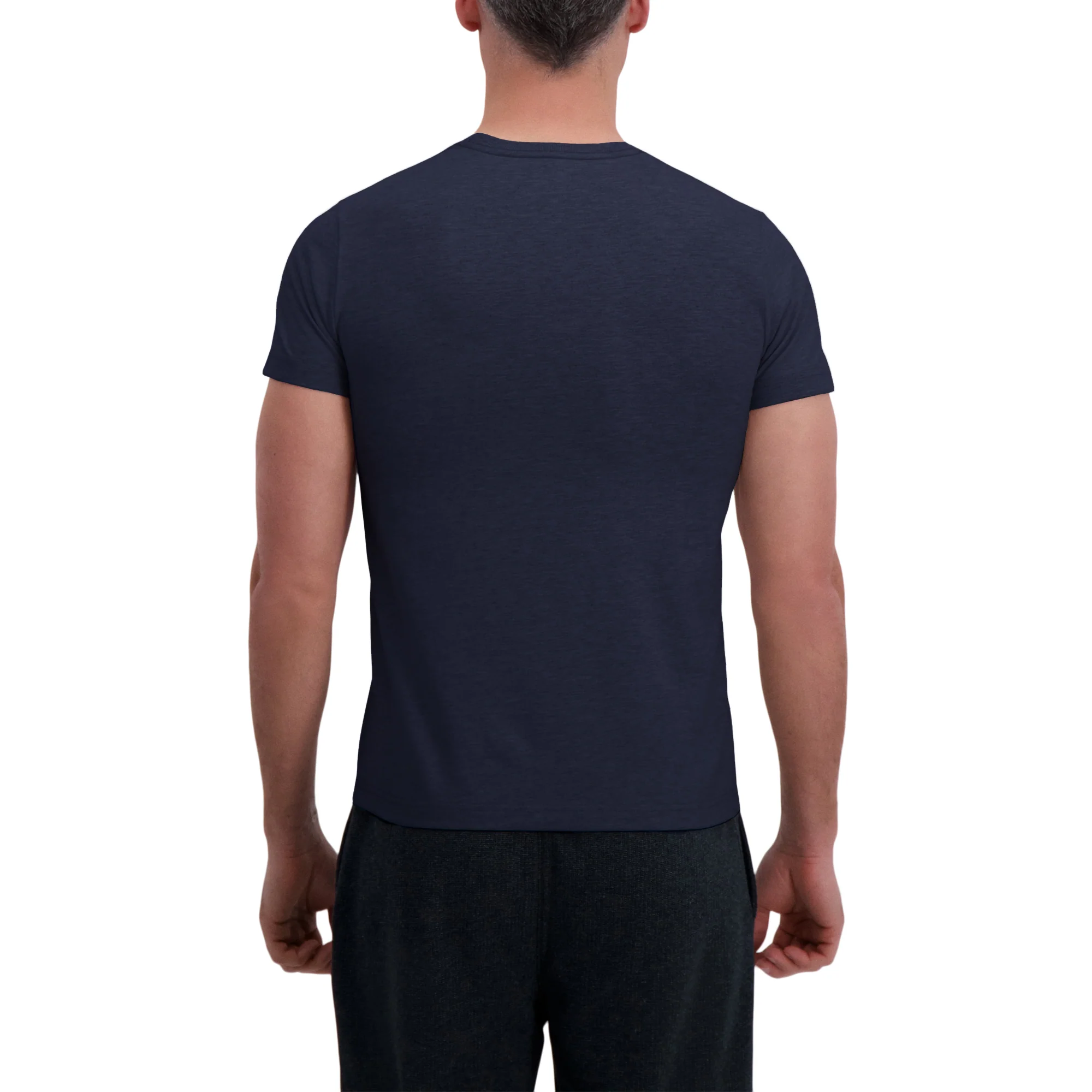Heavyweight Short Sleeve Crewneck Tee - Black - Image 2