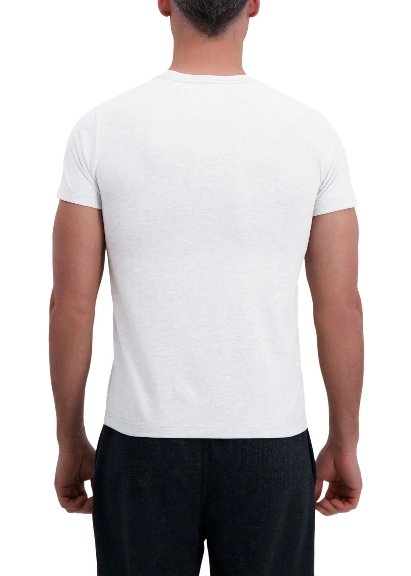 Heavyweight Short Sleeve Crewneck Tee - White - Image 2