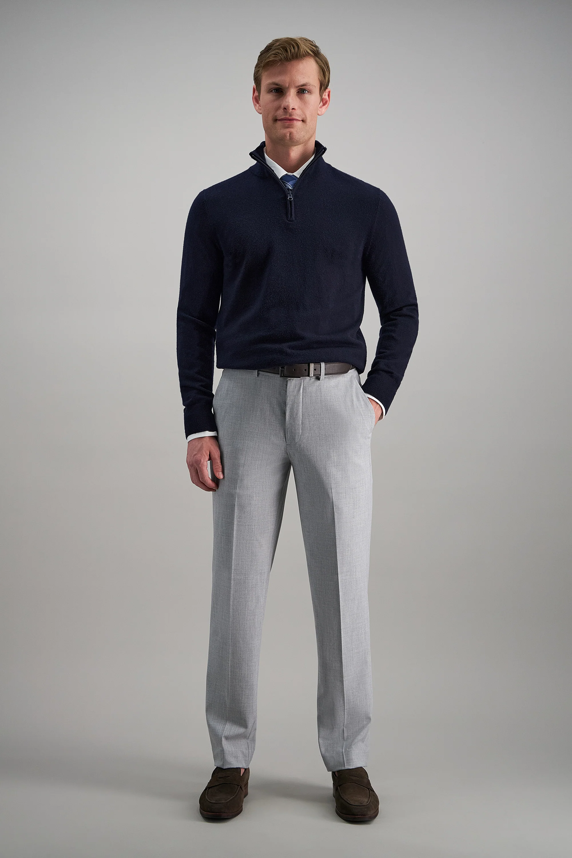 J.M. Haggar 4 Way Stretch Dress Pant - Image 3