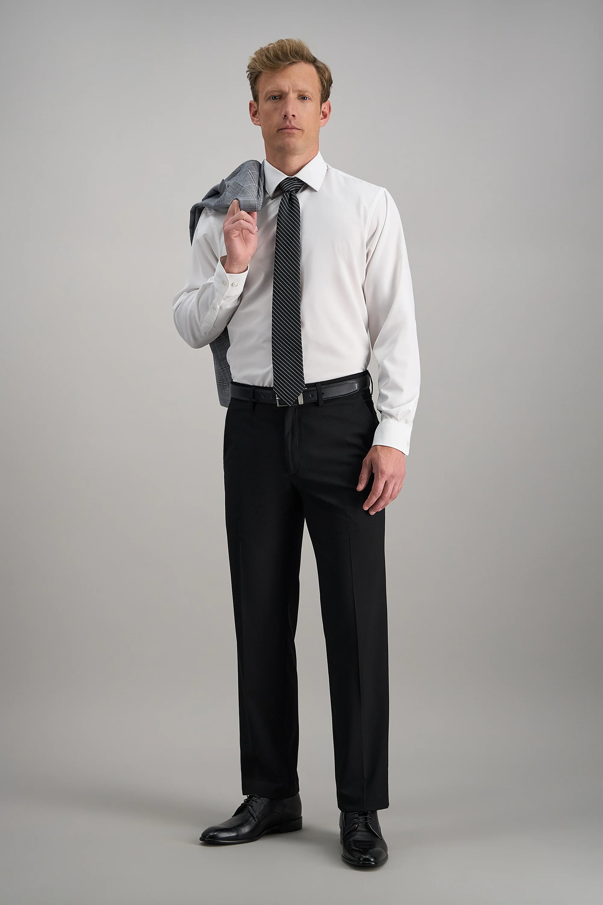 J.M. Haggar 4-Way Stretch Dress Pant - Image 8