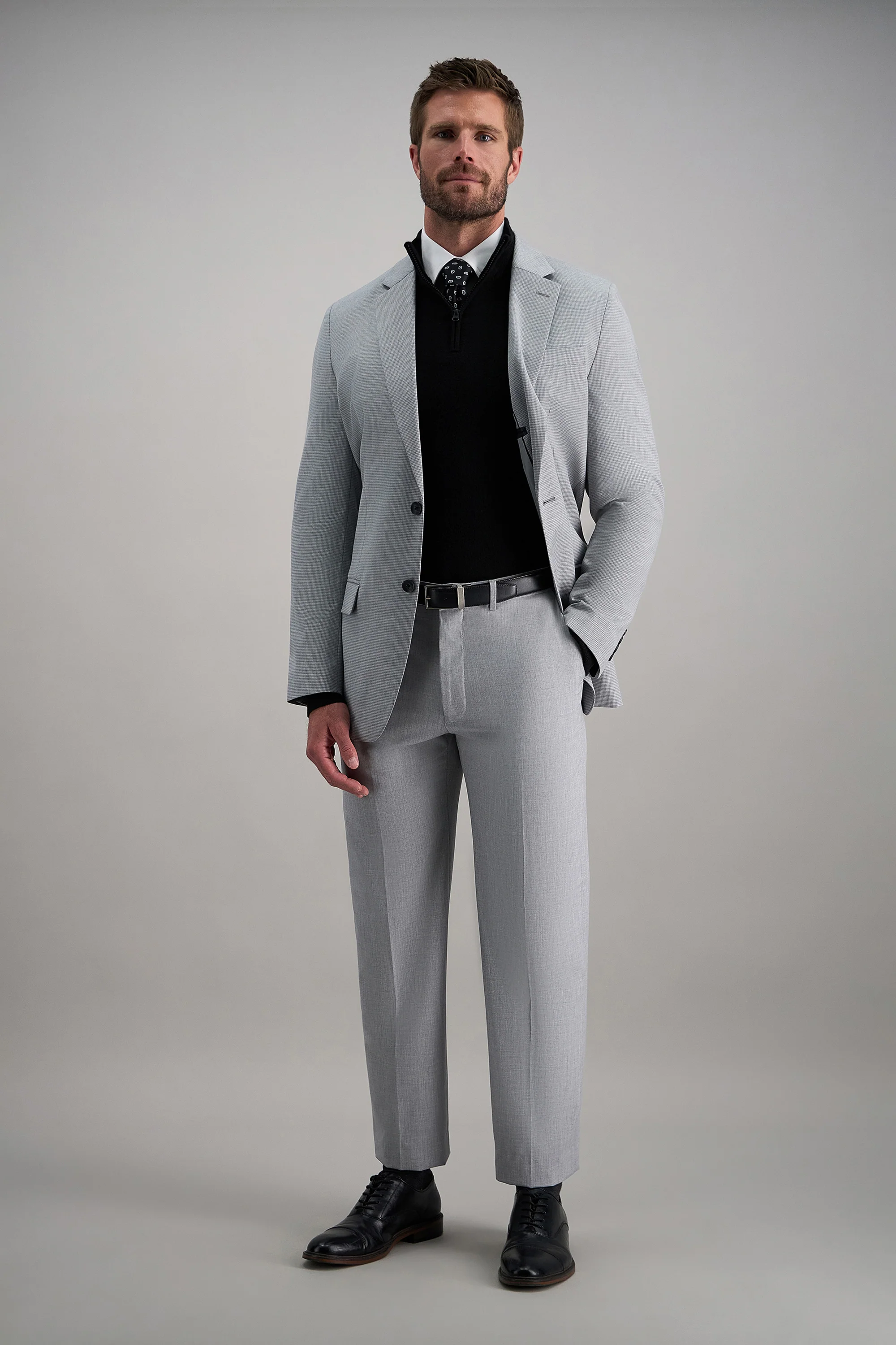J.M. Haggar 4-Way Stretch Dress Pant - Image 8