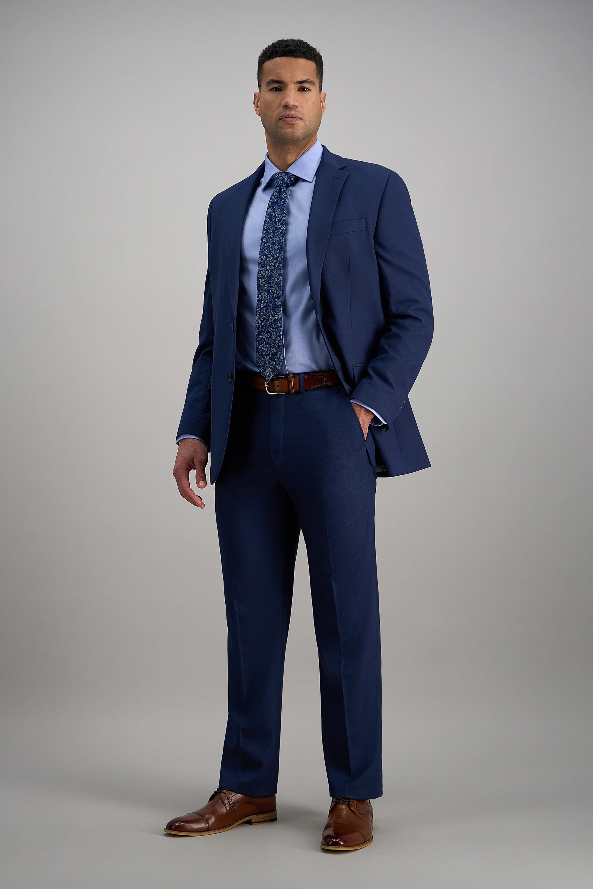 J.M Haggar Basketweave Suit Separates Pant - Image 3