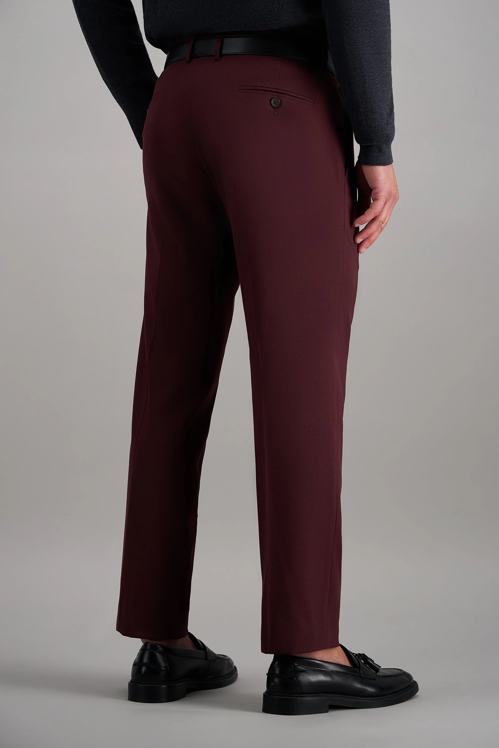 J.M. Haggar Diamond Weave Suit Pant - Image 4