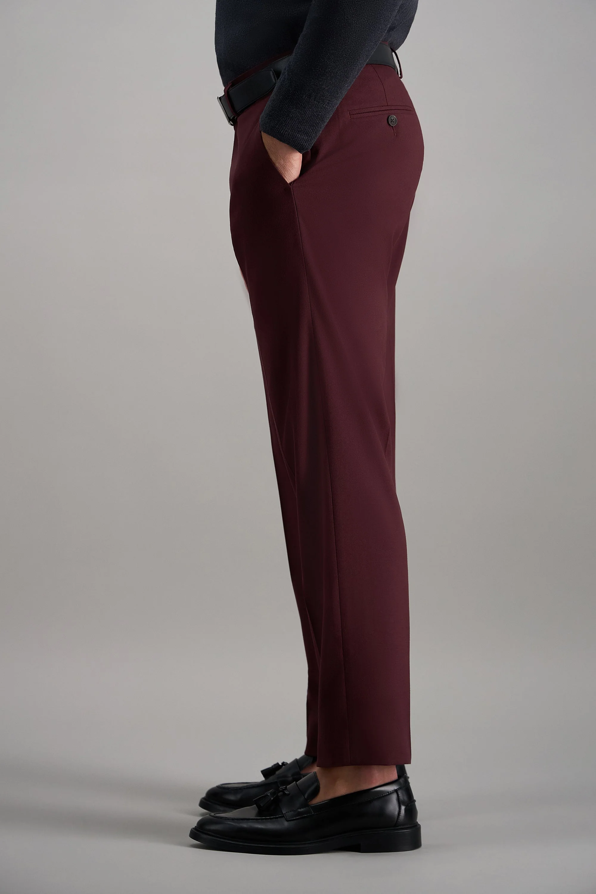 J.M. Haggar Diamond Weave Suit Pant - Image 5