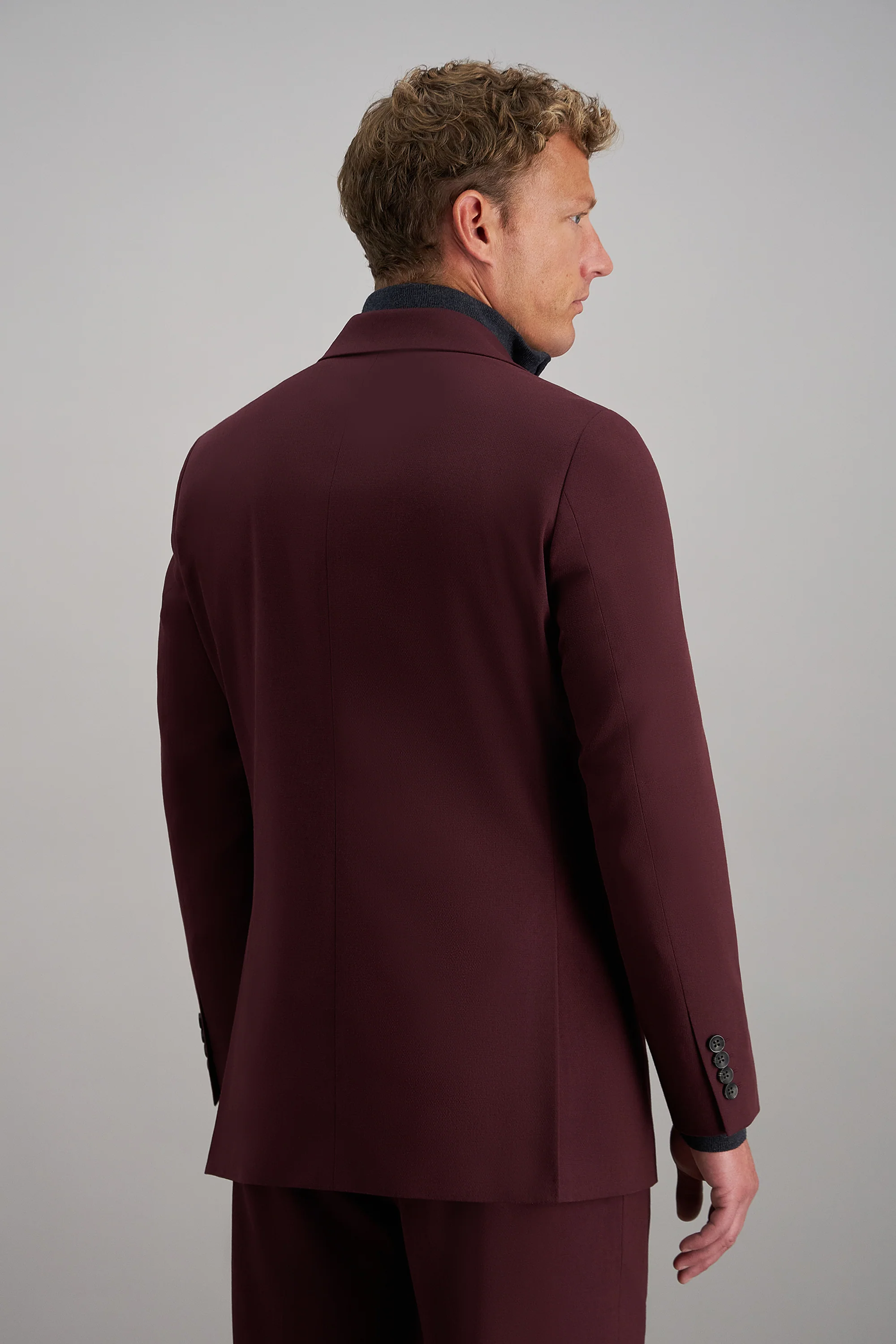 J.M. Haggar Diamond Weave Suit Jacket - Image 4