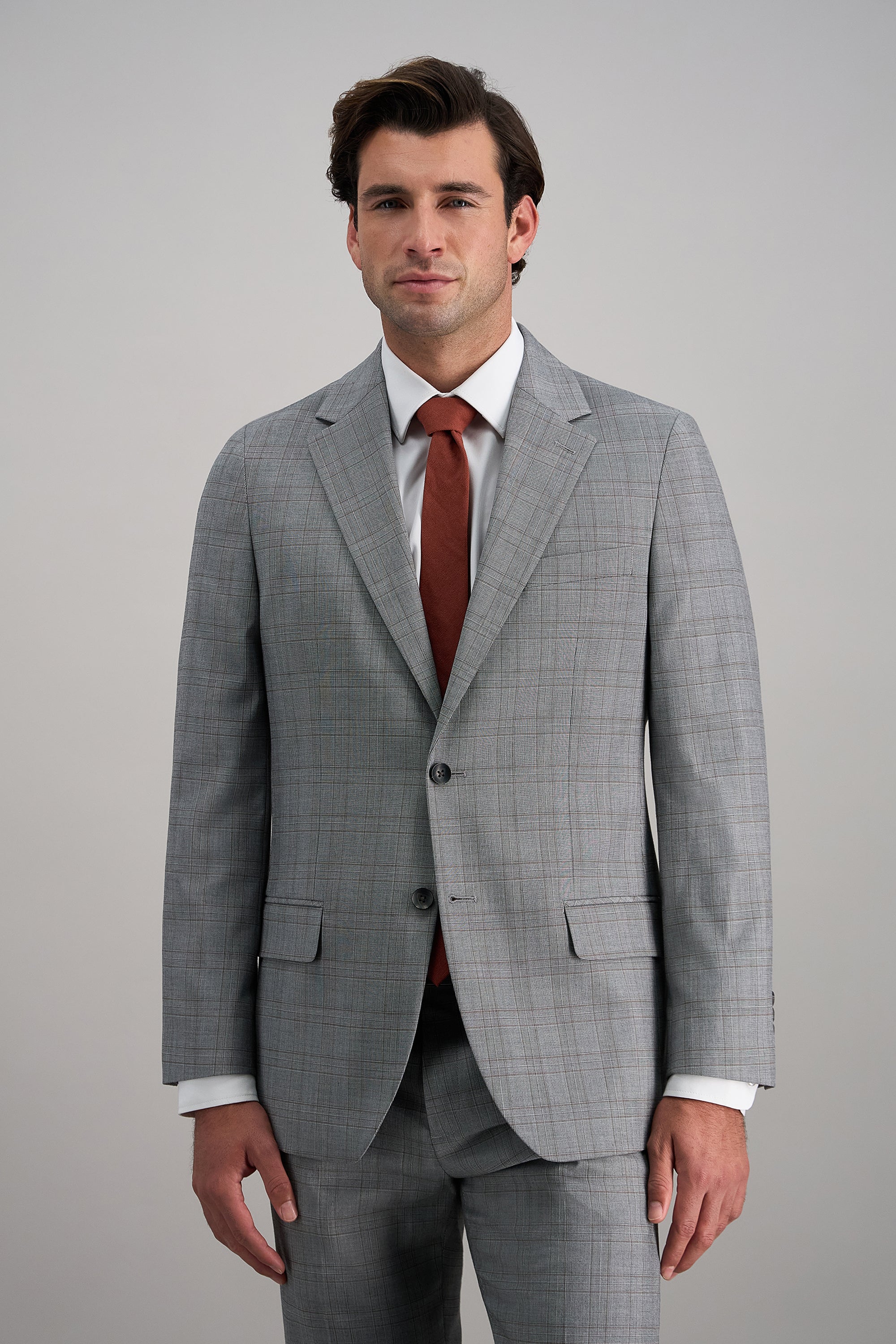 J.M. Haggar Glen Plaid Sharkskin Suit Jacket - Image 3
