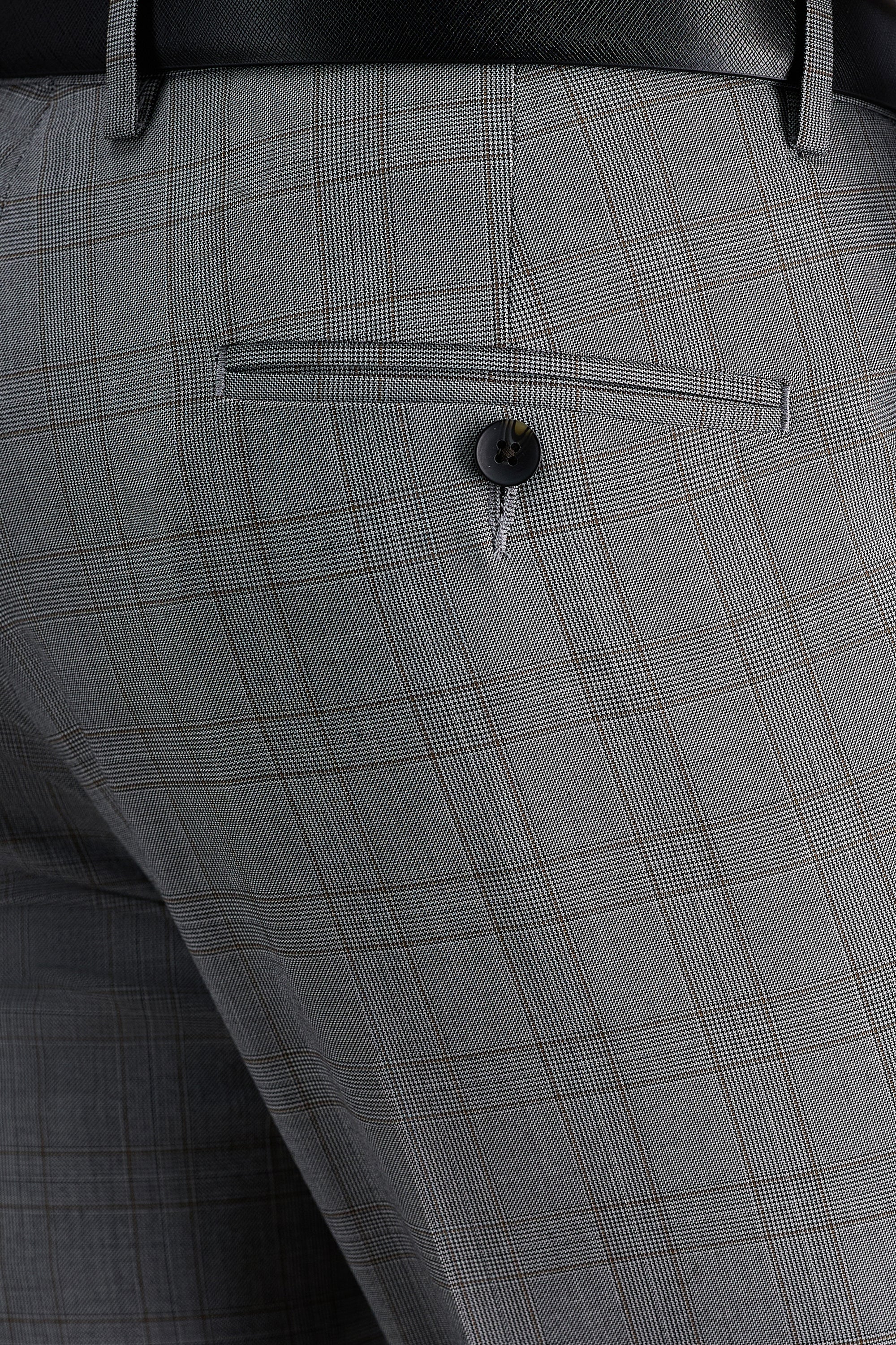 J.M. Haggar Glen Plaid Sharkskin Suit Separates - Image 6