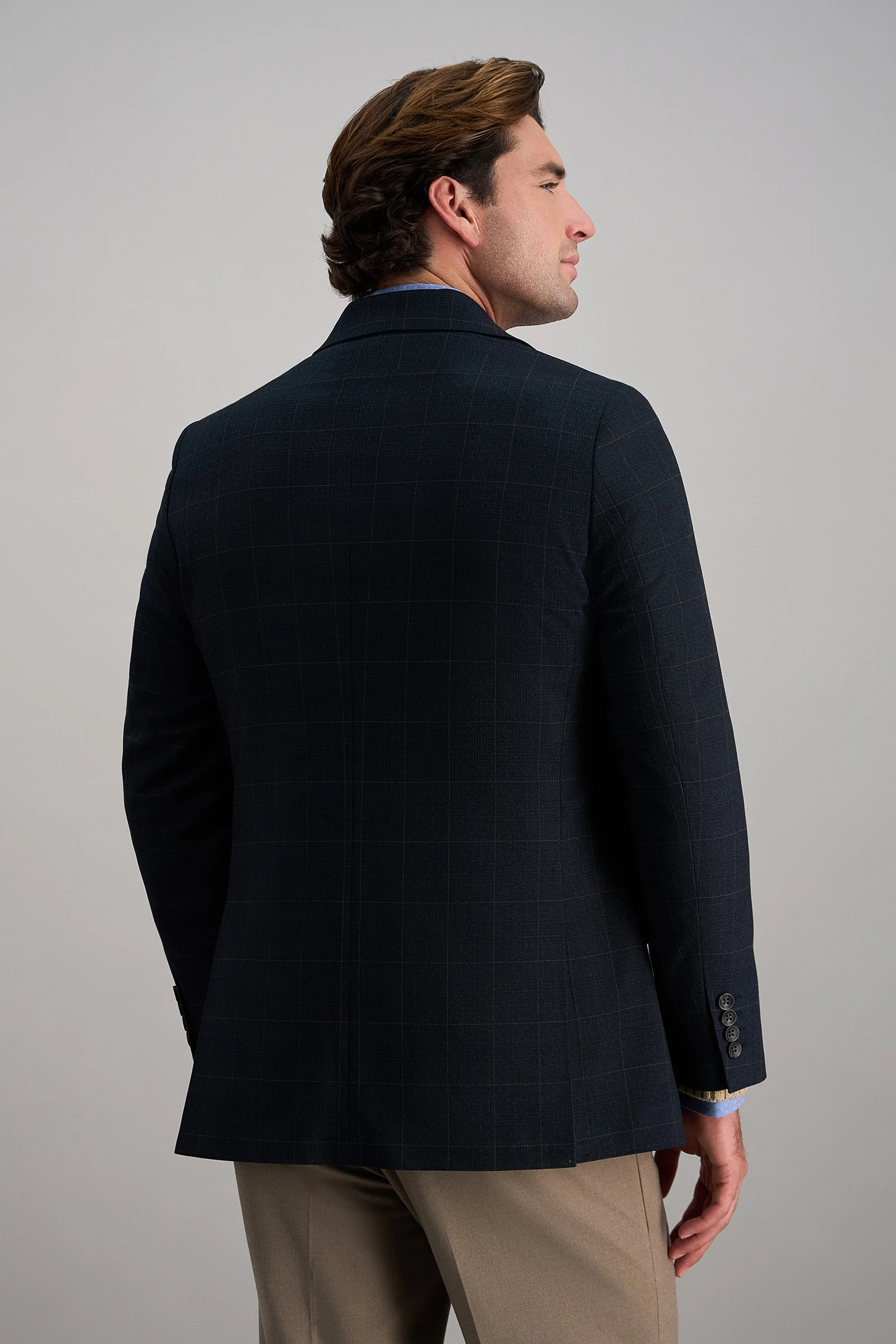 J.M. Haggar Glen Plaid Sport Coat - Image 4