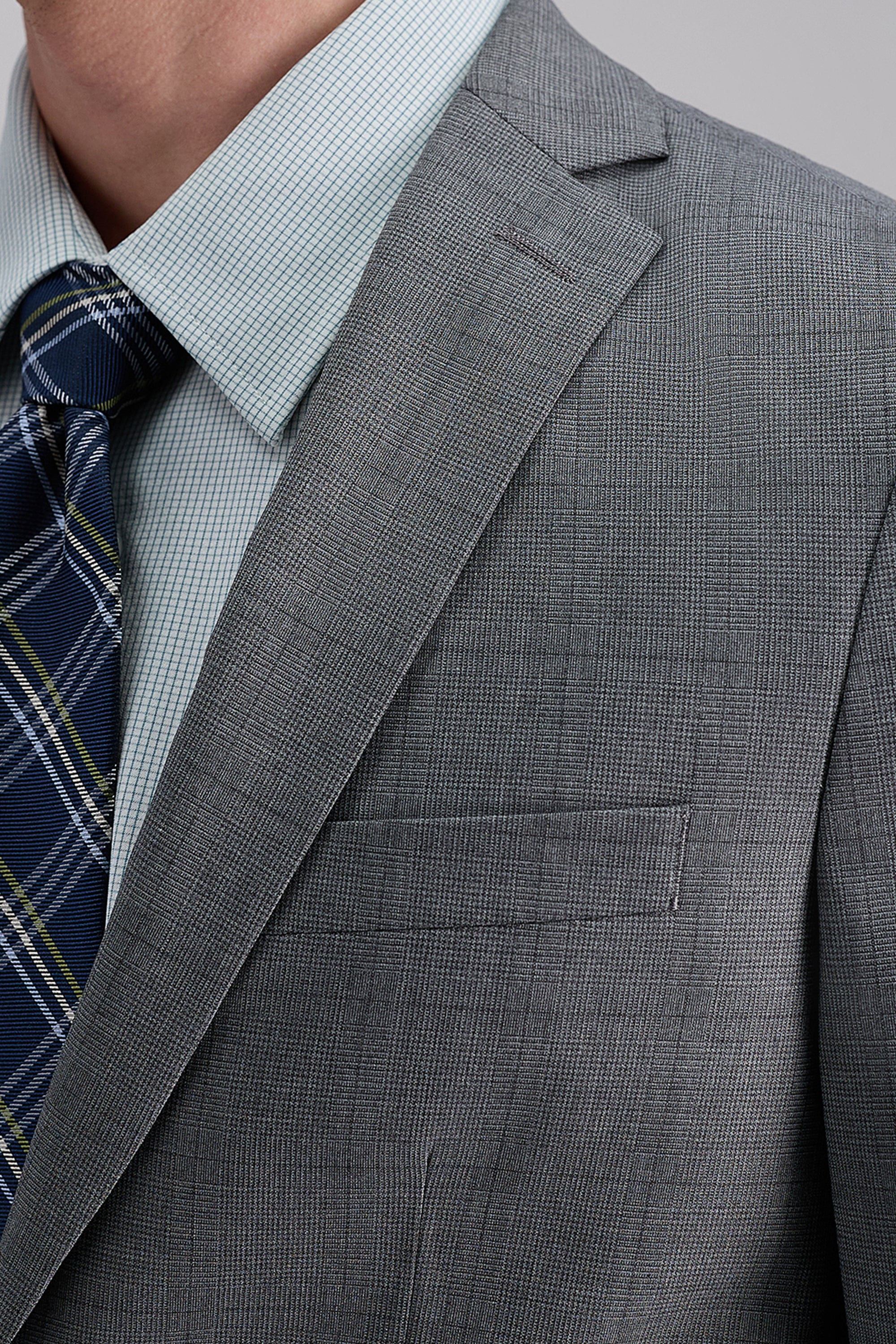 J.M. Haggar Glen Plaid Suit Jacket - Image 2