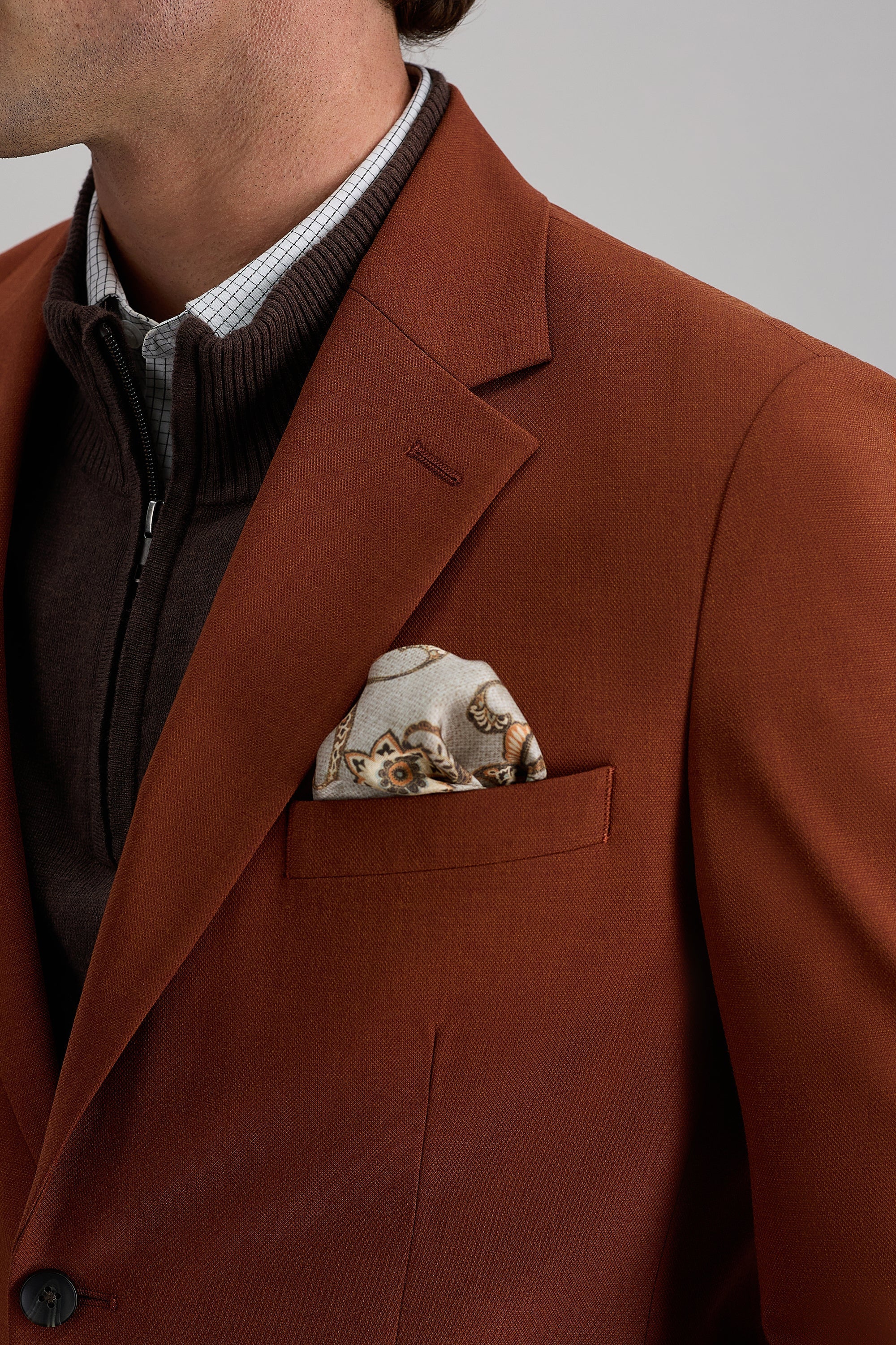 J.M. Haggar Heather Fine Twill Sport Coat - Image 2