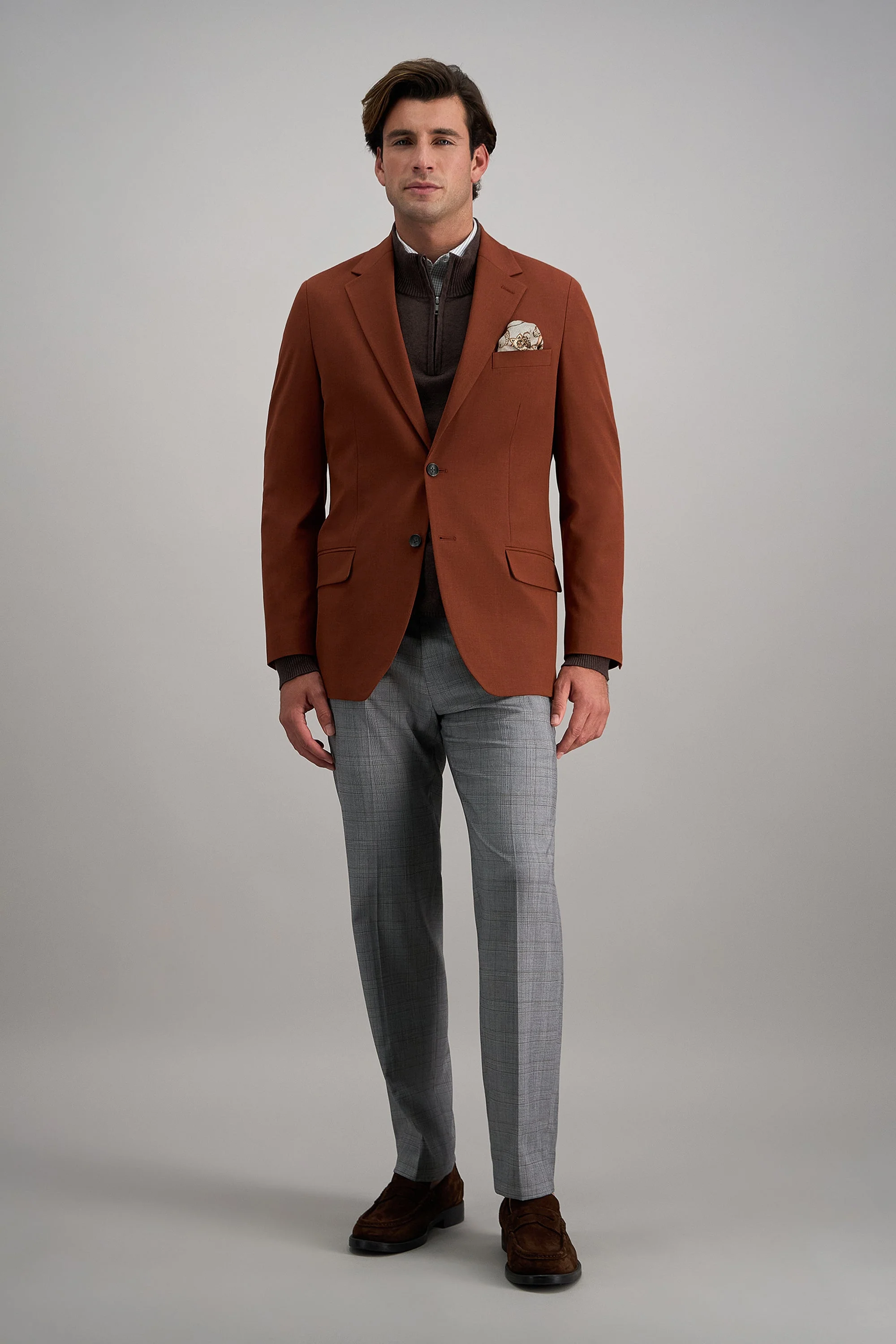 J.M. Haggar Heather Fine Twill Sport Coat - Image 3