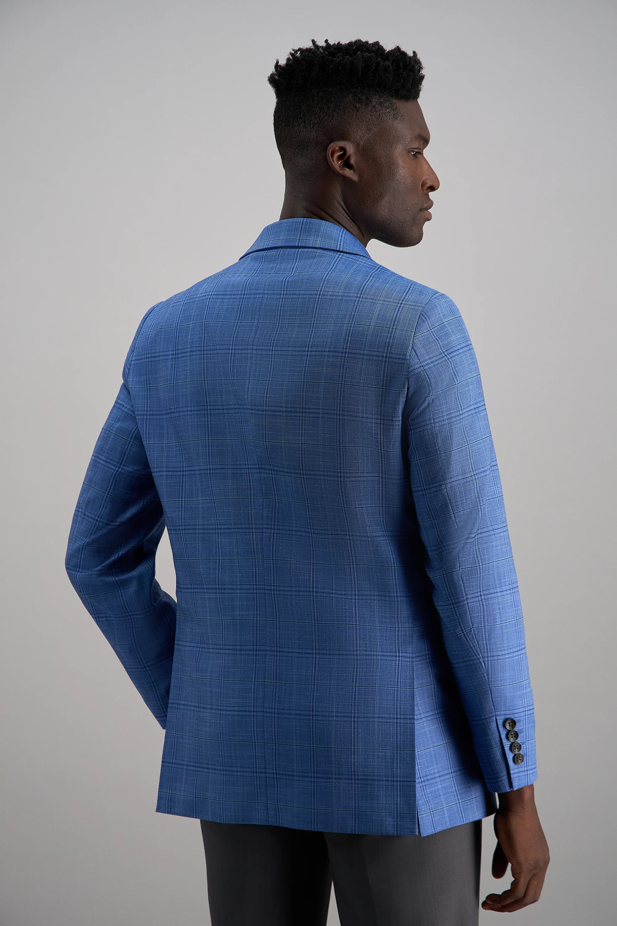 J.M. Haggar™ Plaid Windowpane Sport Coat - Image 4