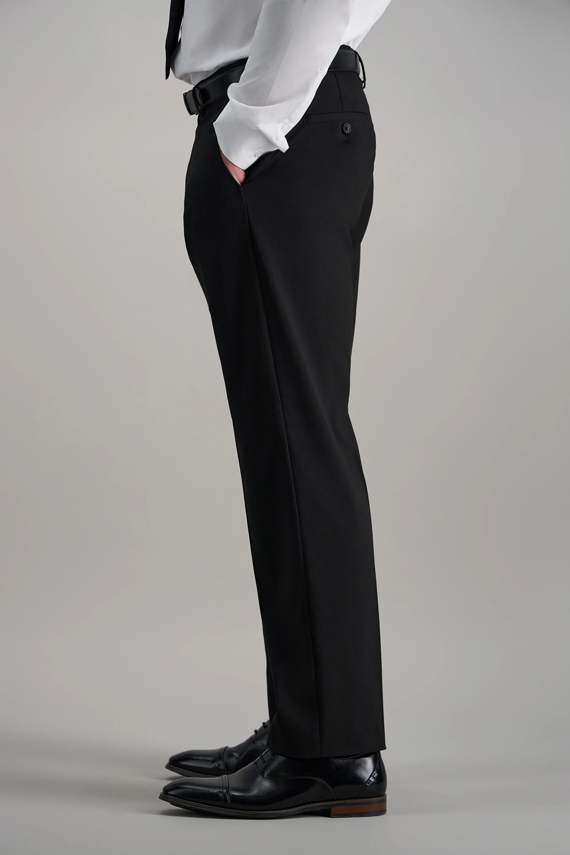 J.M. Haggar Premium Stretch Suit Pant - Flat Frontㅤ - Image 4