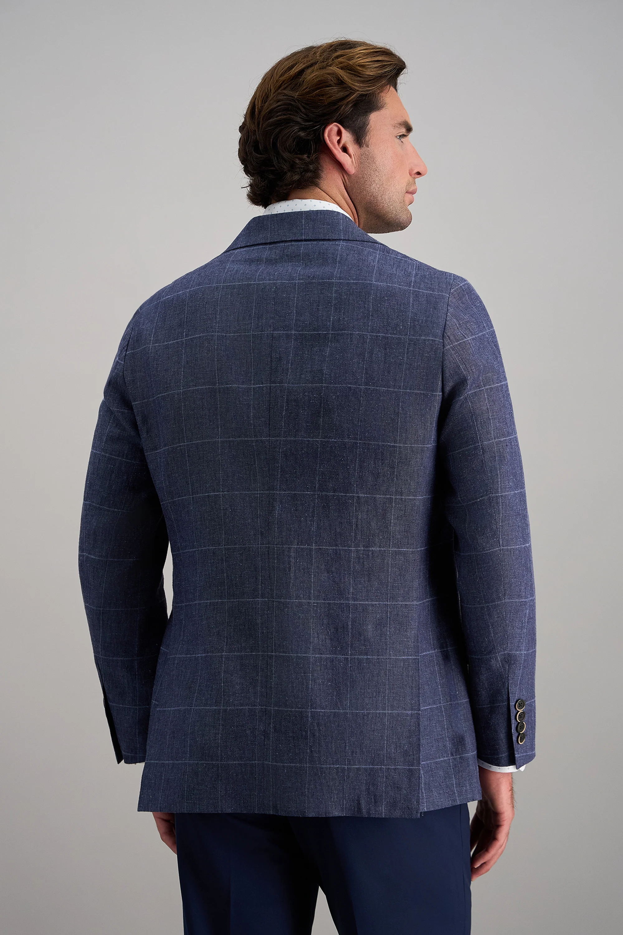 J.M. Haggar Premium Windowpane Blazer - Image 4