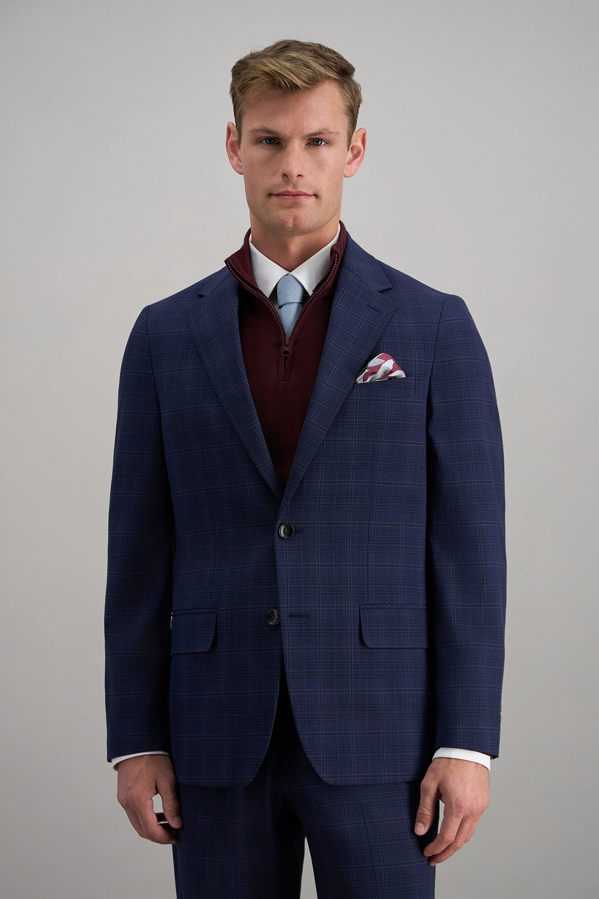 J.M. Haggar Prince of Wales Suit Jacket - Image 3