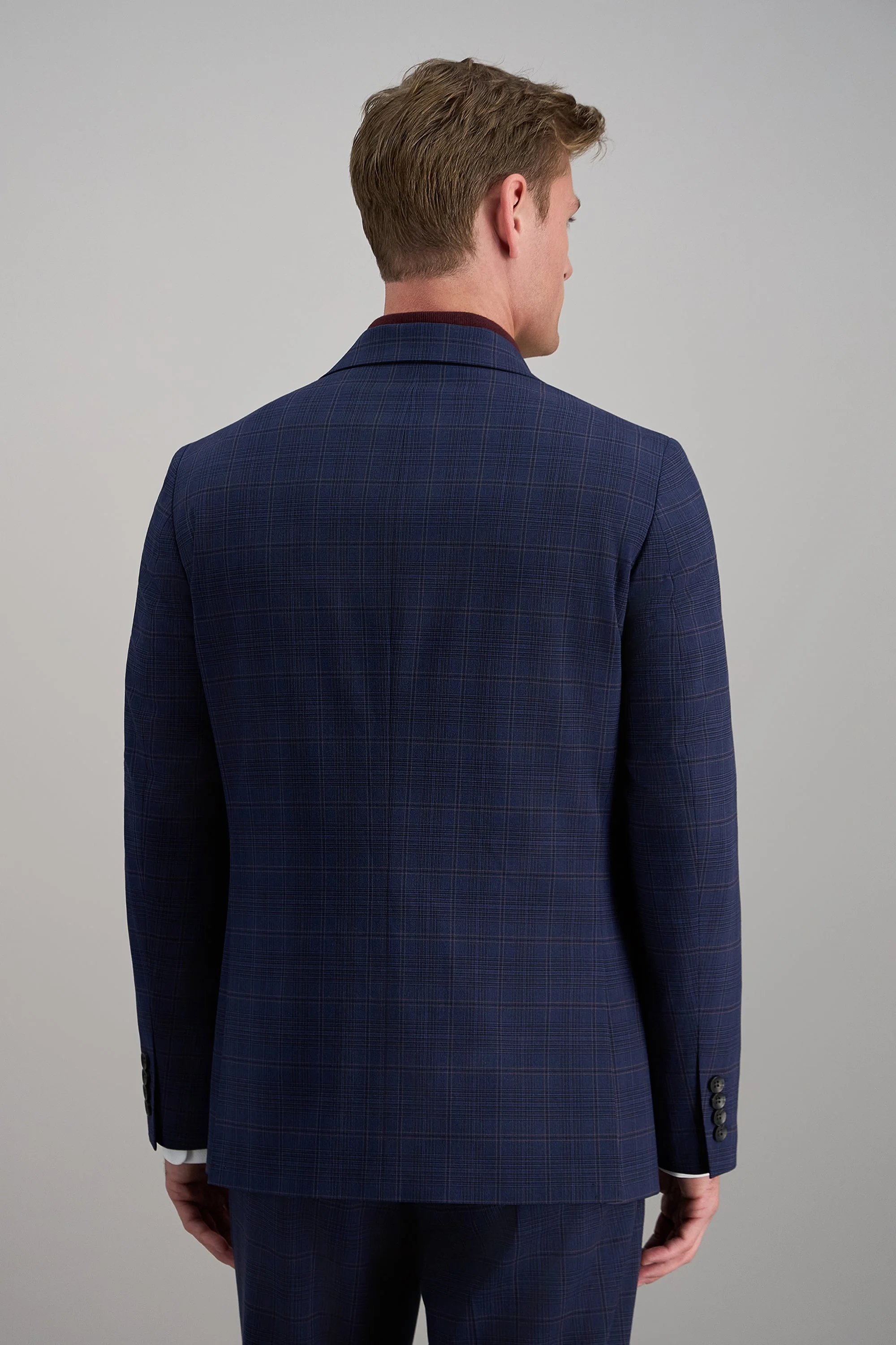 J.M. Haggar Prince of Wales Suit Jacket - Image 4
