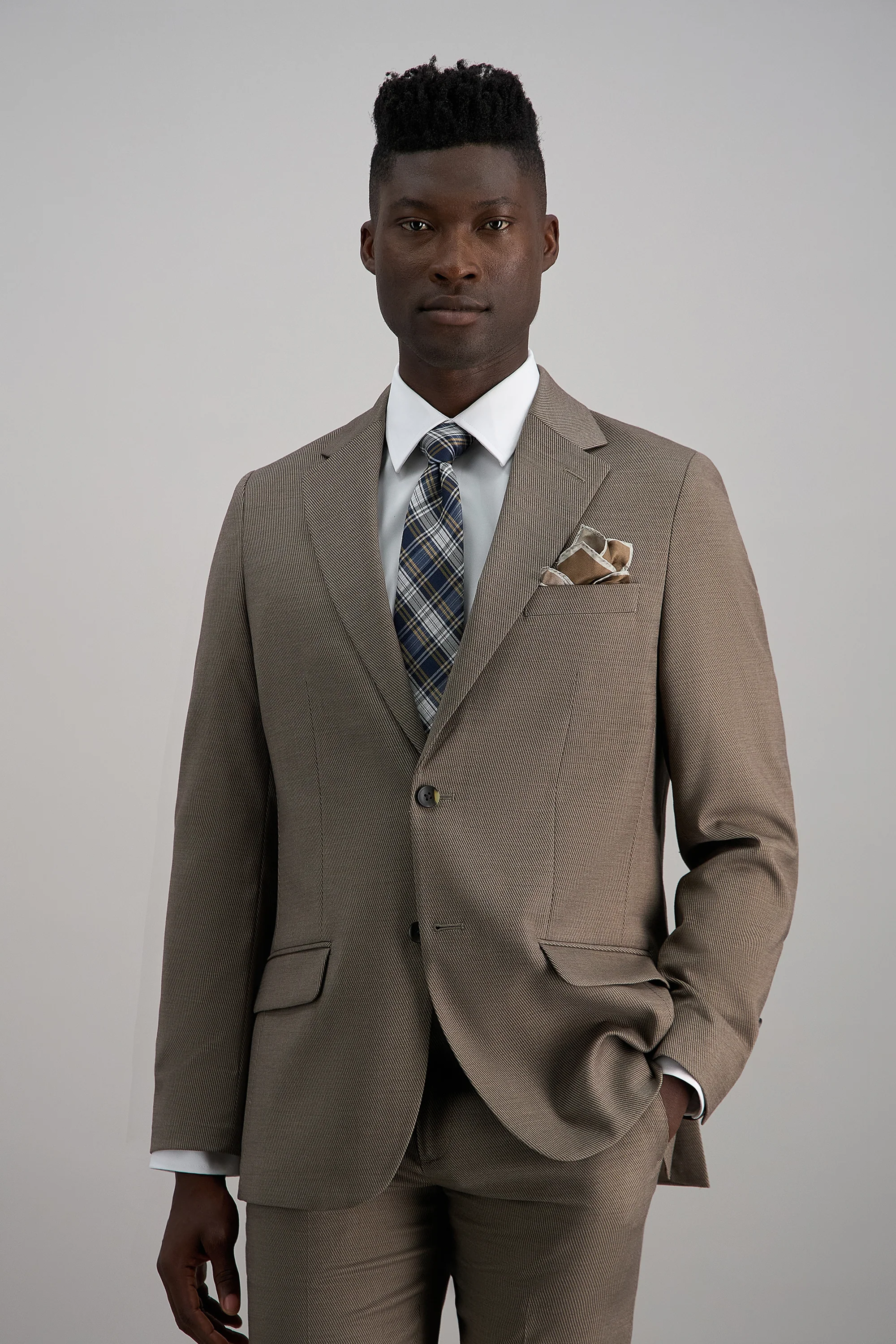 J.M. Haggar Prominent Twill Suit Jacket - Image 7