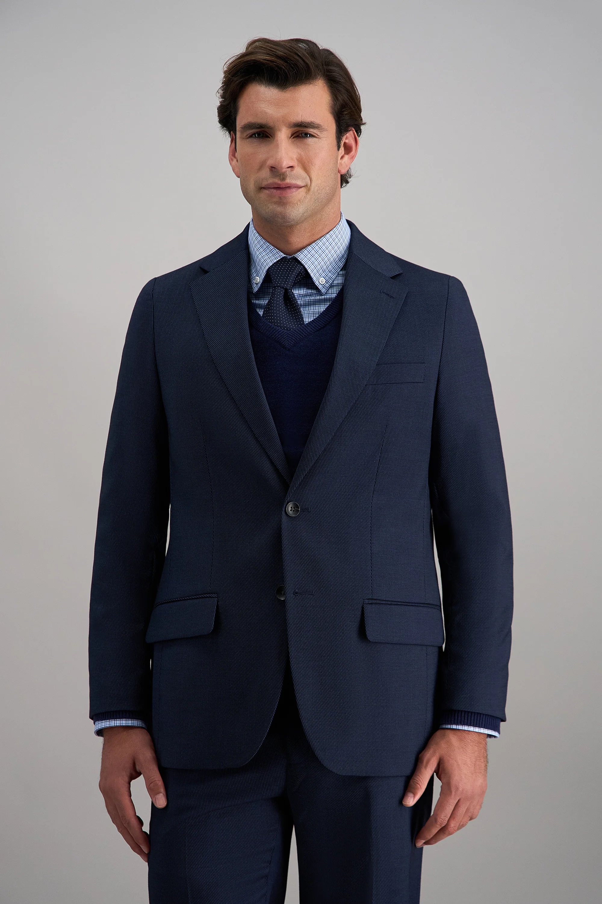 J.M. Haggar Prominent Twill Suit Jacket - Image 11