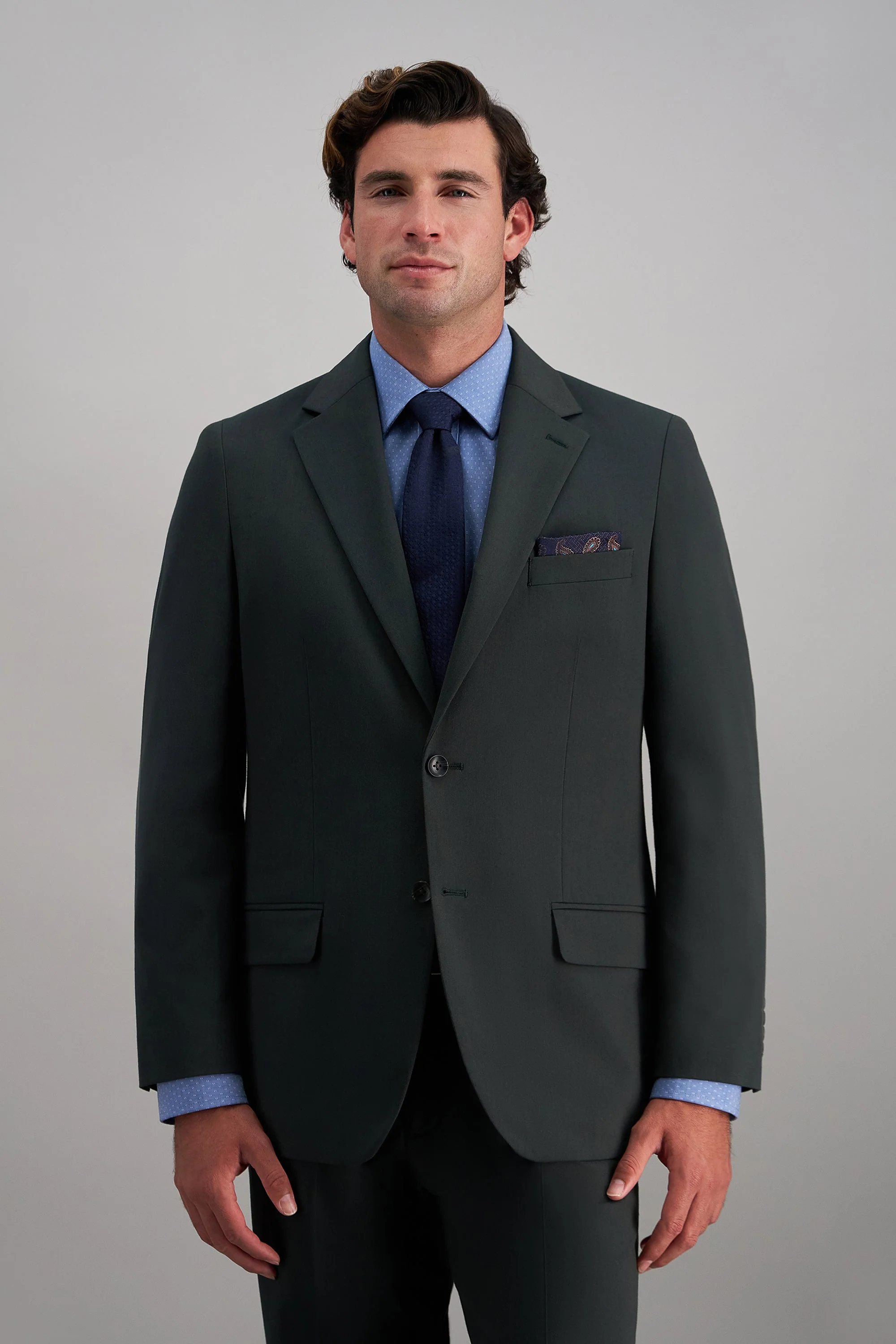 J.M. Haggar Stretch Weave Suit Jacket - Image 3