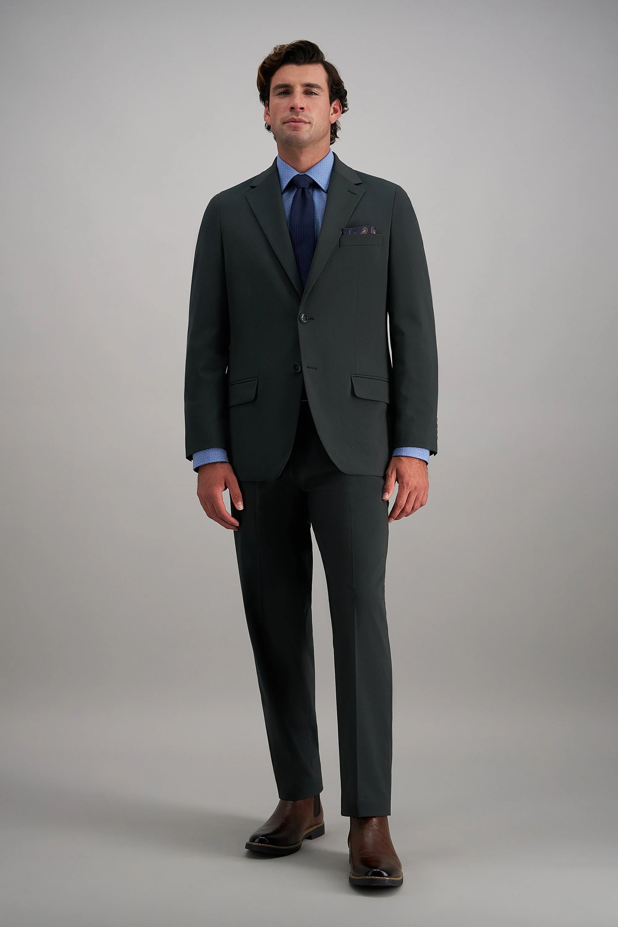 J.M. Haggar Stretch Weave Suit Pant - Image 3