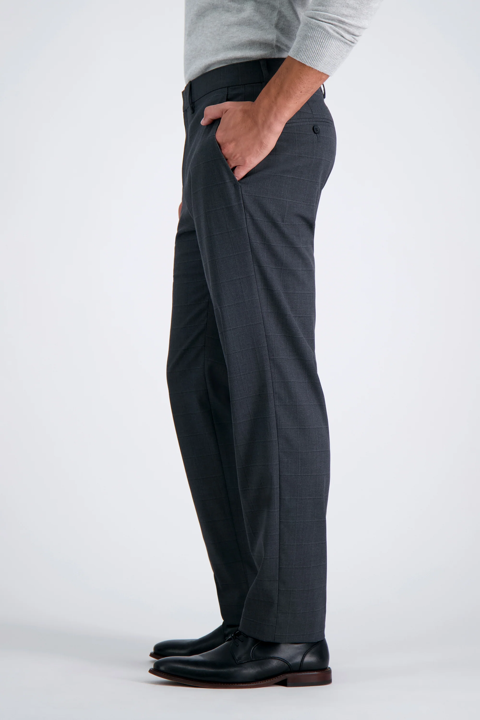 J.M. Haggar Windowpane Suit Pant - Image 6
