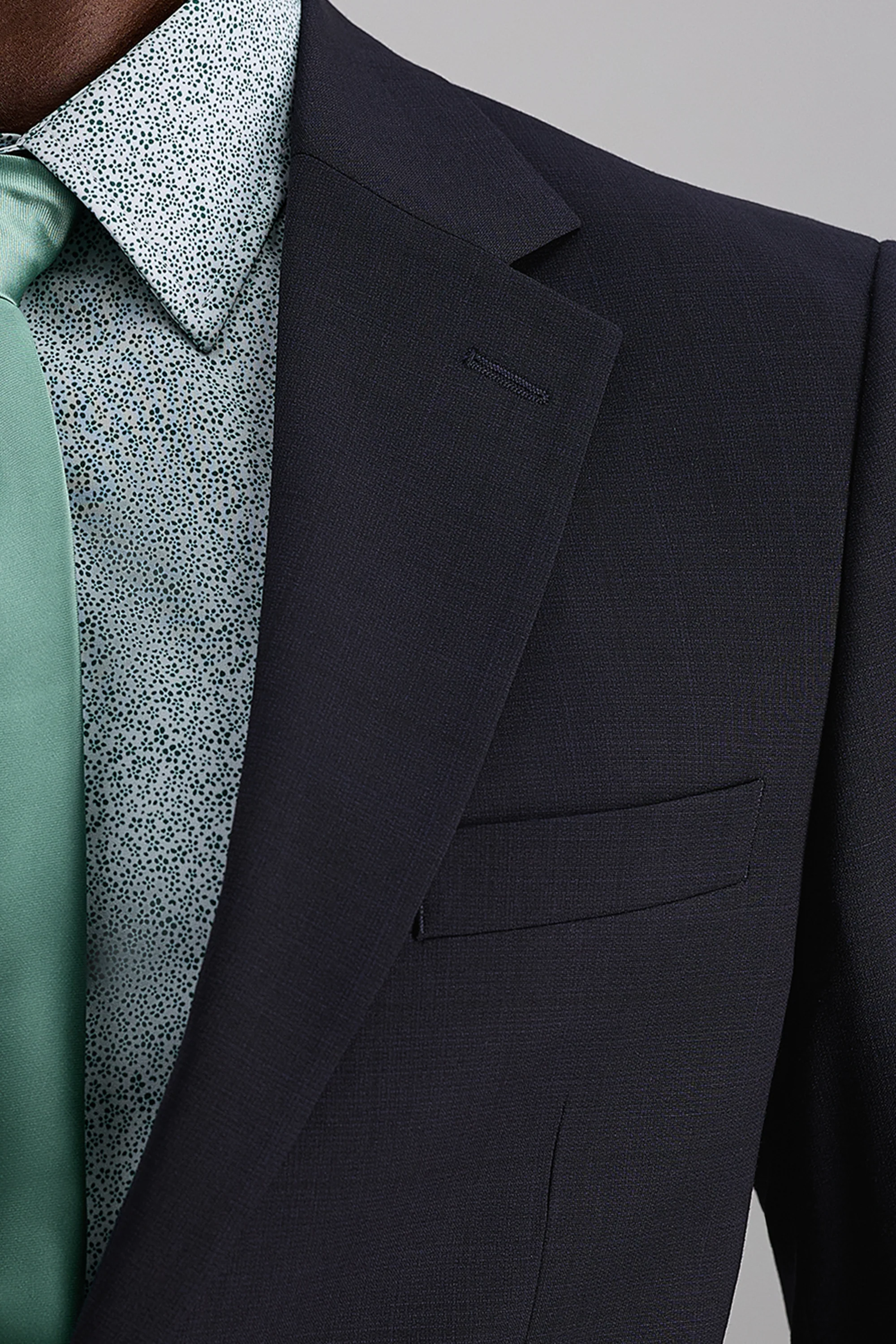 J.M. Haggar Wool Windowpane Suit Jacket - Image 6