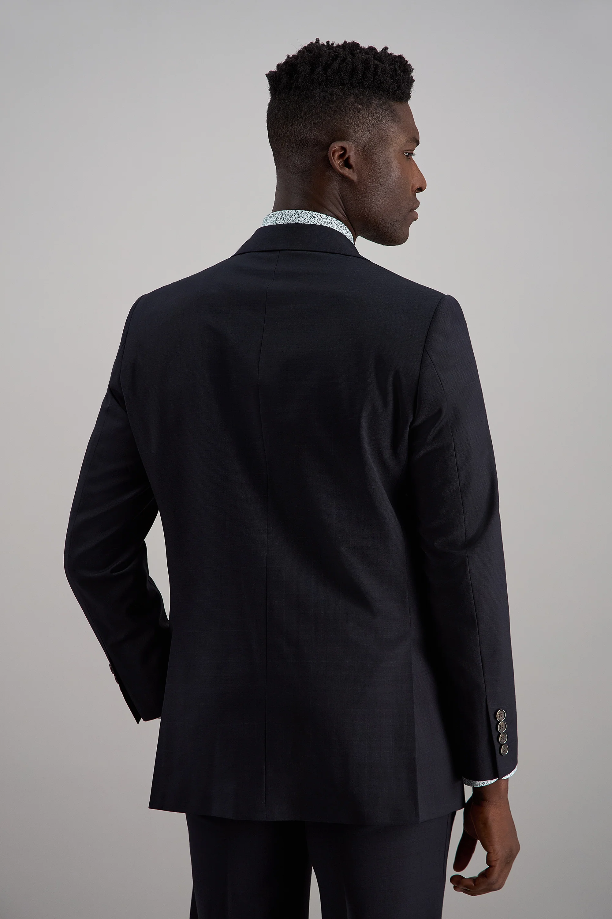 J.M. Haggar Wool Windowpane Suit Jacket - Image 7