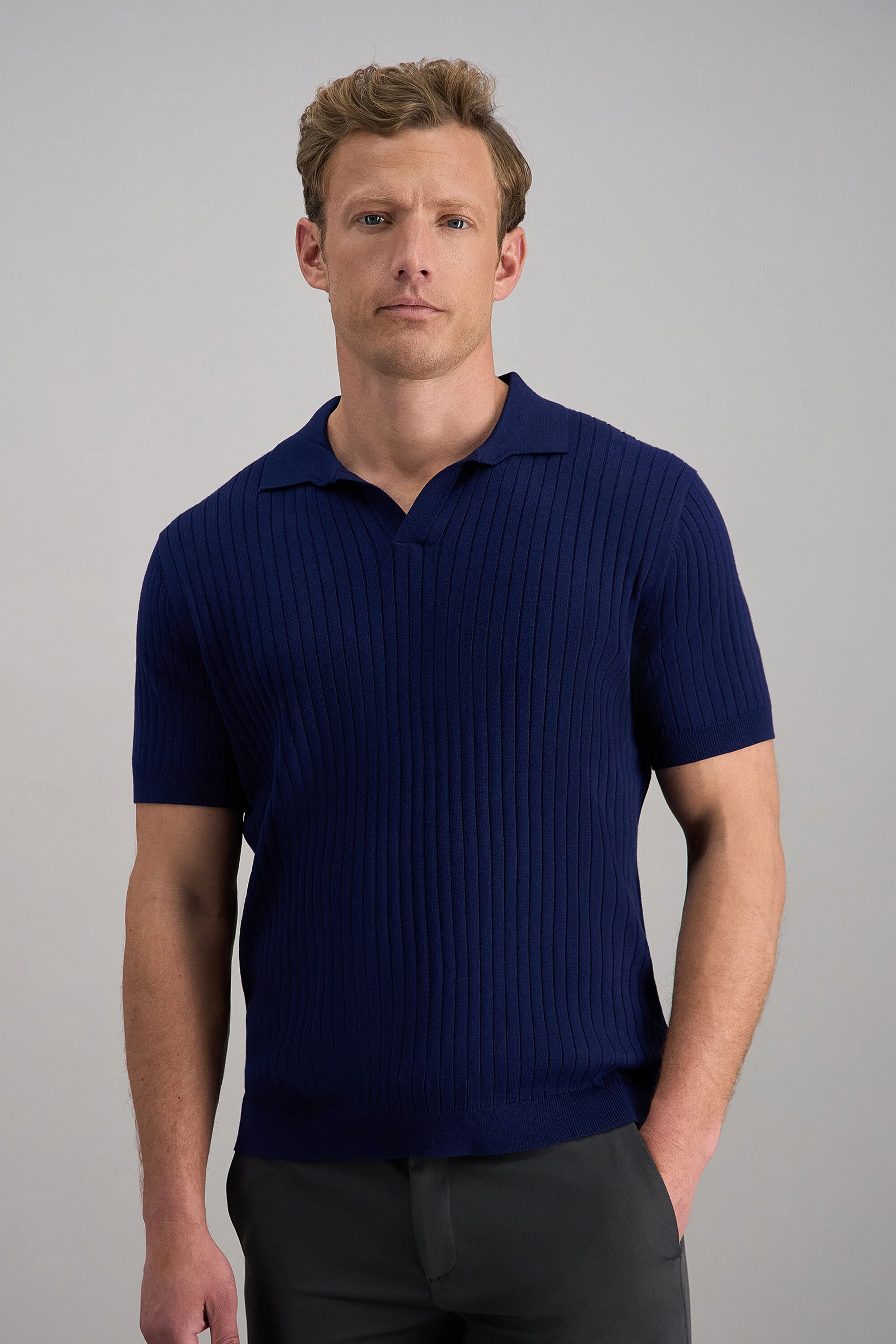 Johnny Collar Ribbed Sweater - Image 5