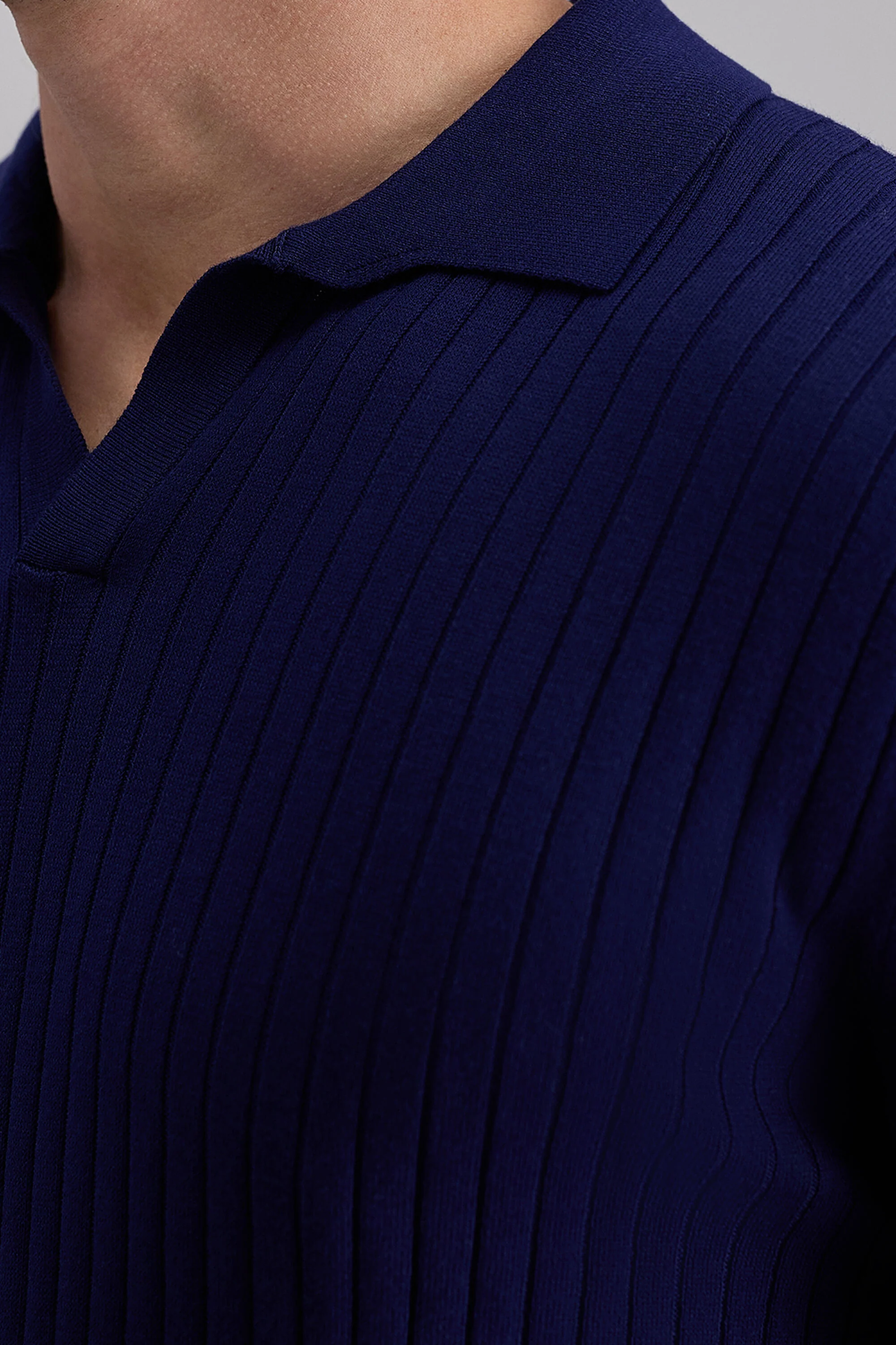 Johnny Collar Ribbed Sweater - Image 8