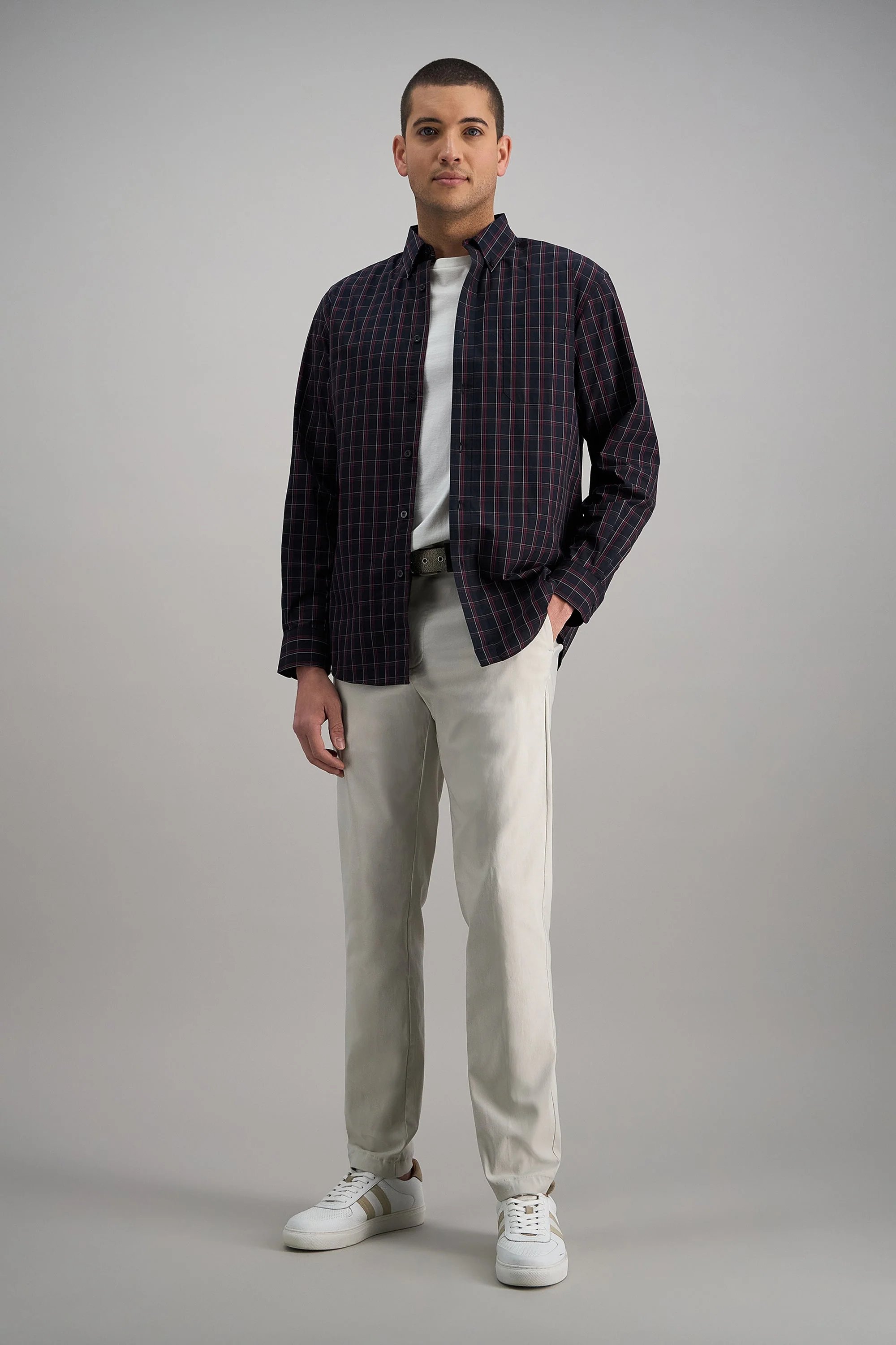 Life Khaki™ Long Sleeve Poplin Shirt - Black - Image 3