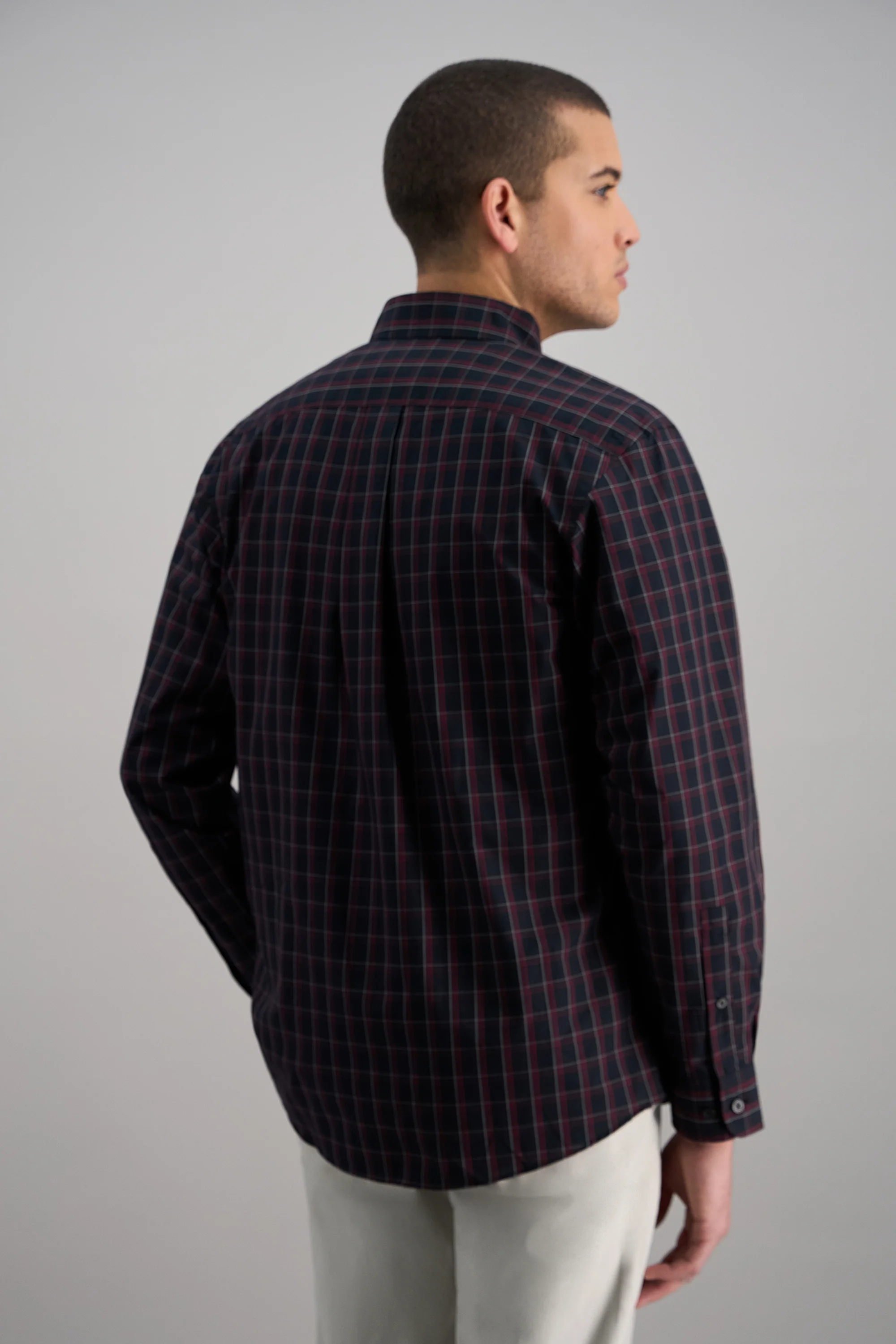 Life Khaki™ Long Sleeve Poplin Shirt - Black - Image 4