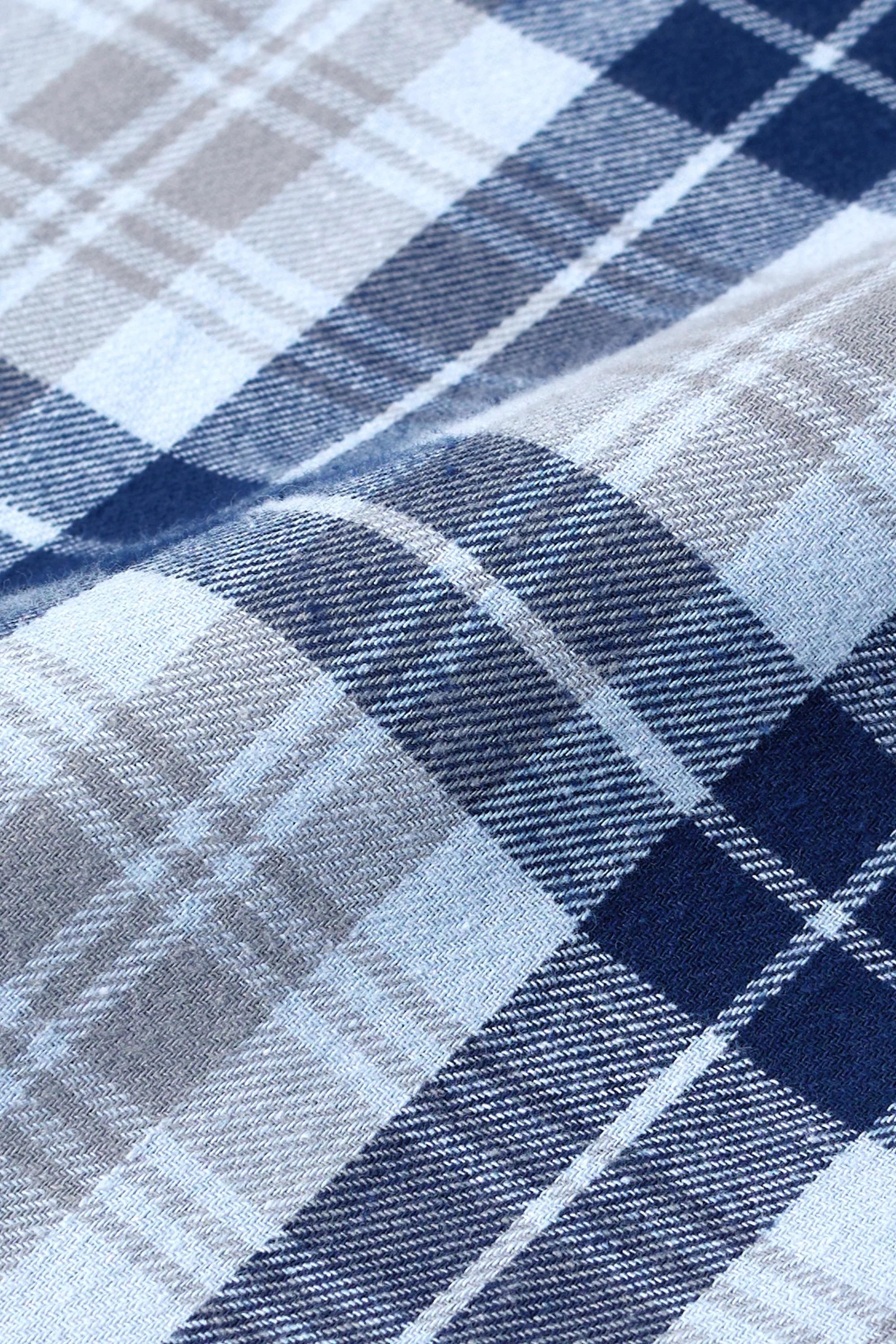 Long Sleeve Flannel Plaid Shirt - Image 8