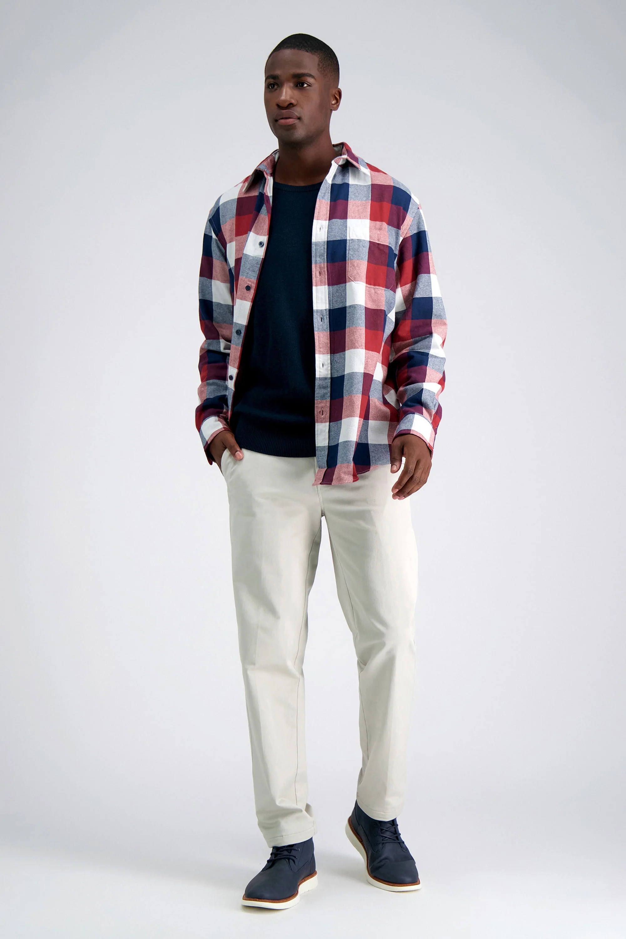 Long Sleeve Flannel Shirt - Image 3