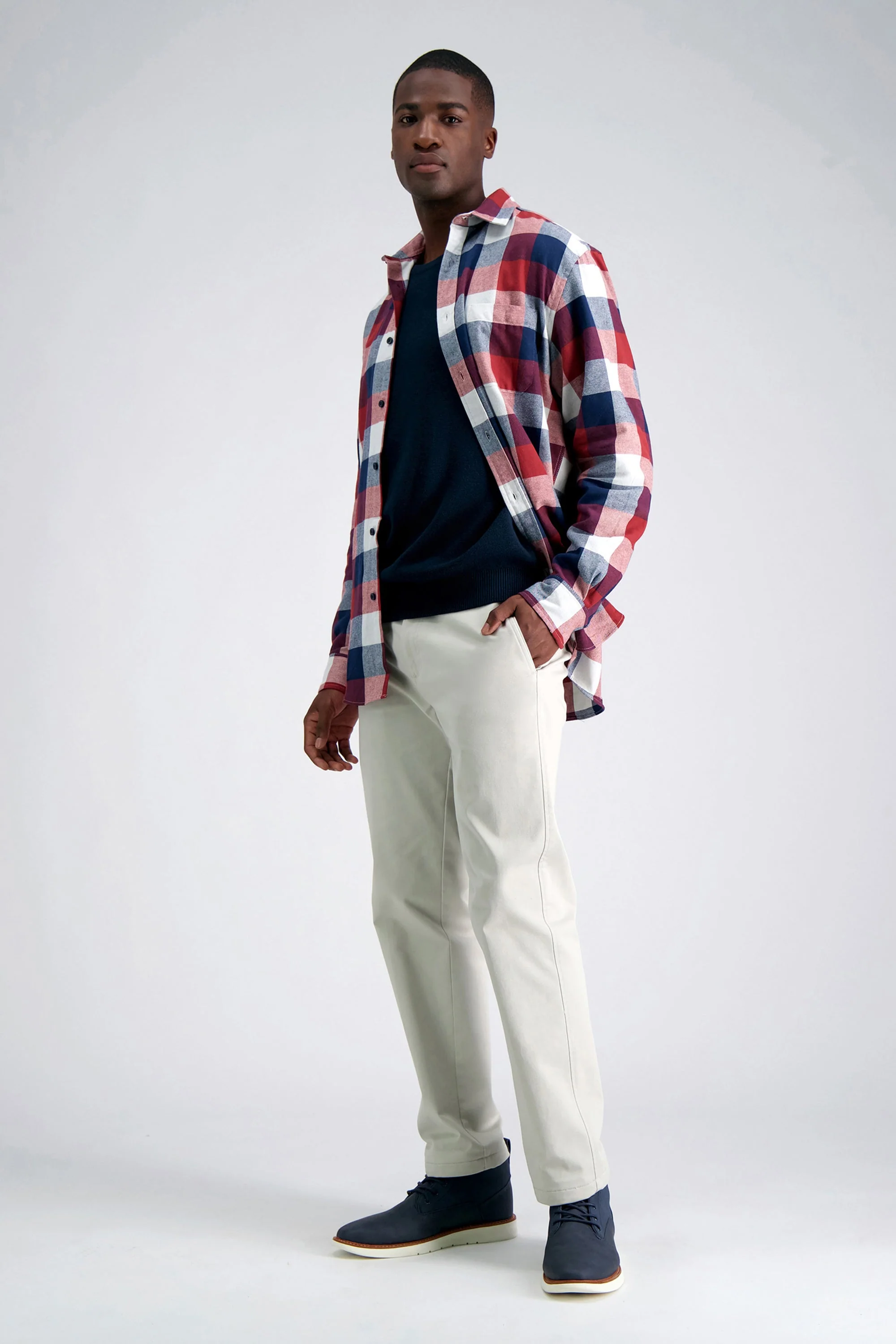 Long Sleeve Flannel Shirt - Image 4