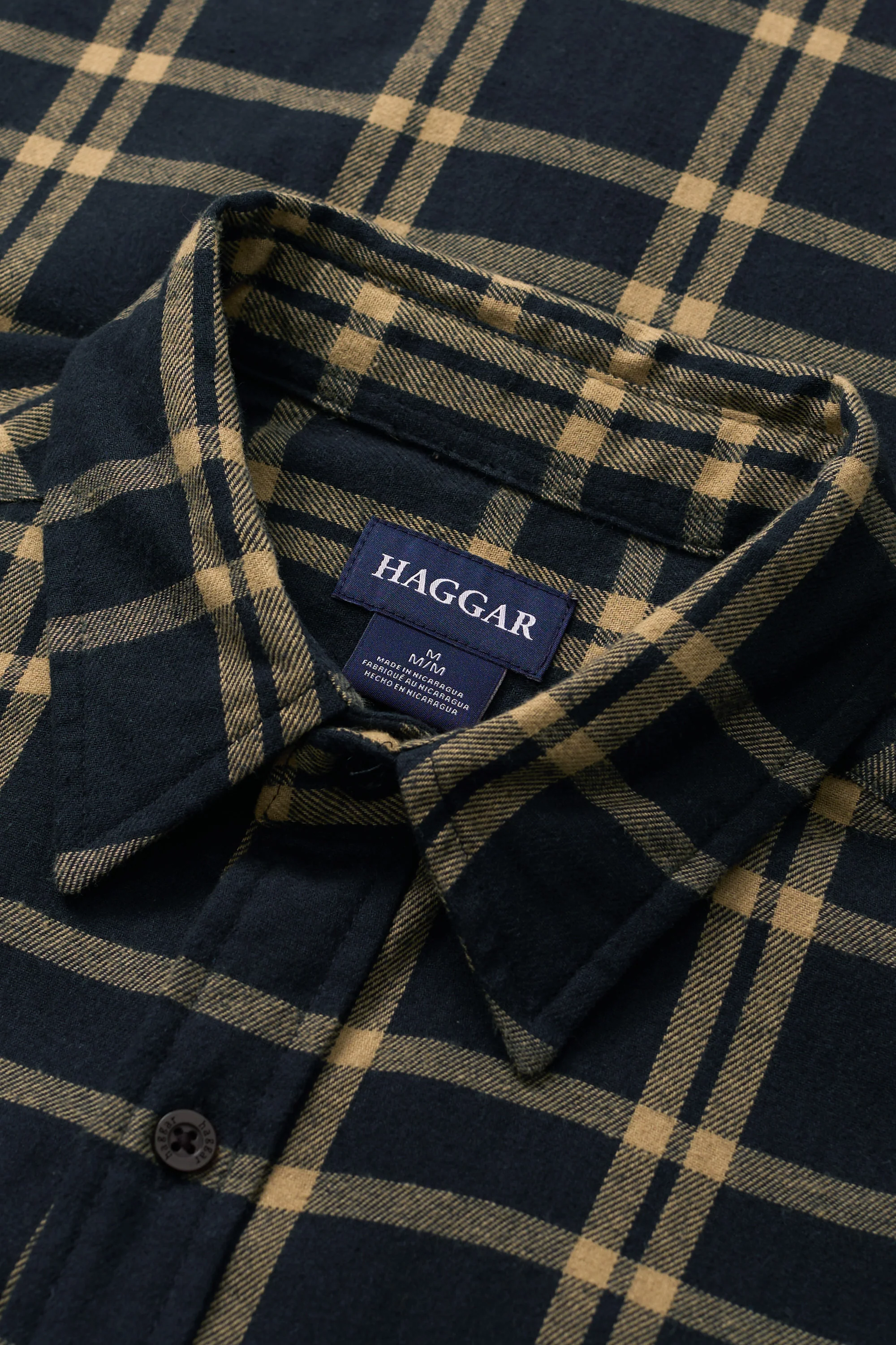 Long Sleeve Flannel Shirt - Mocha - Image 4