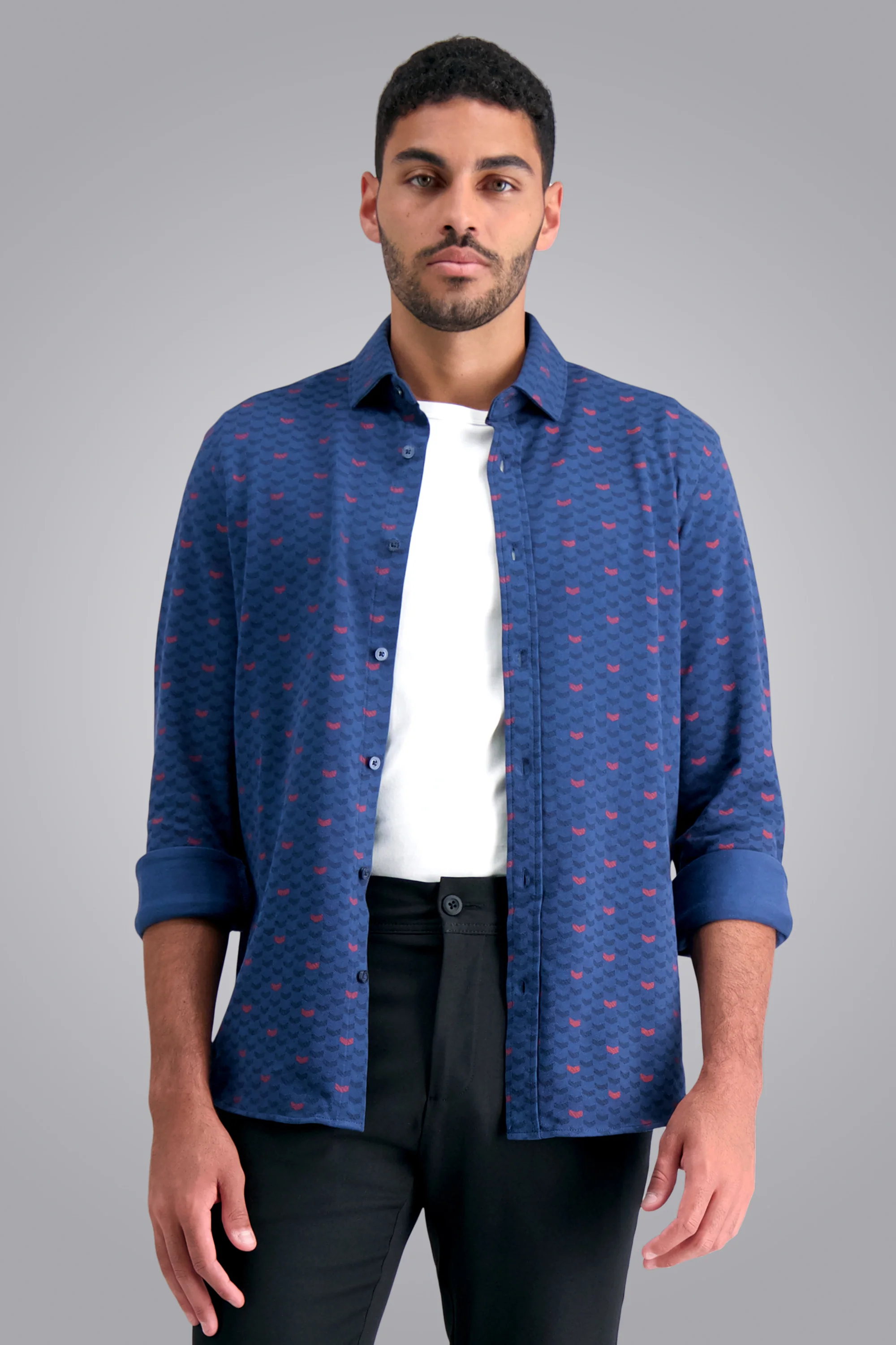 Long Sleeve Pique Shirt