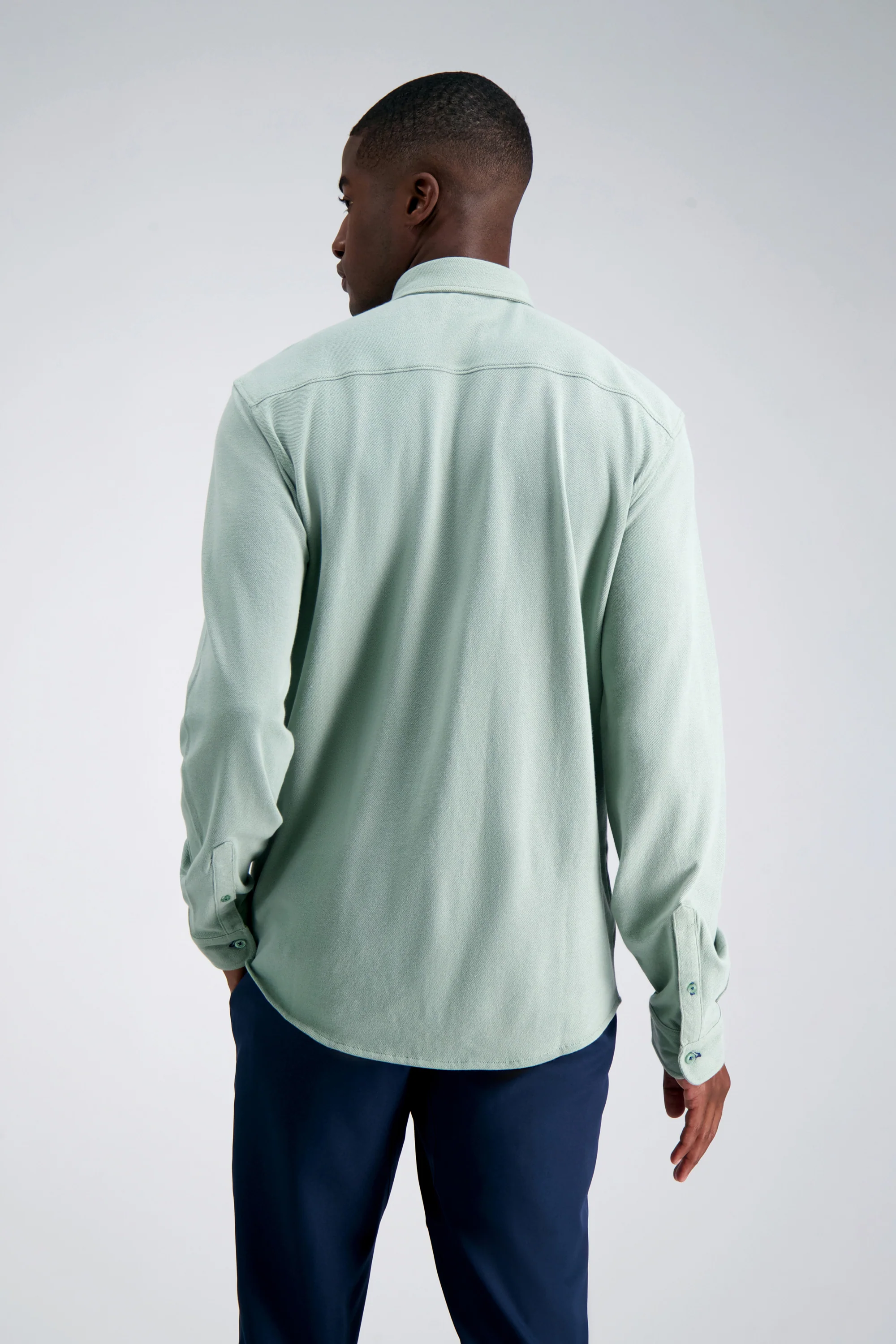Long Sleeve Pique Shirt - Image 2