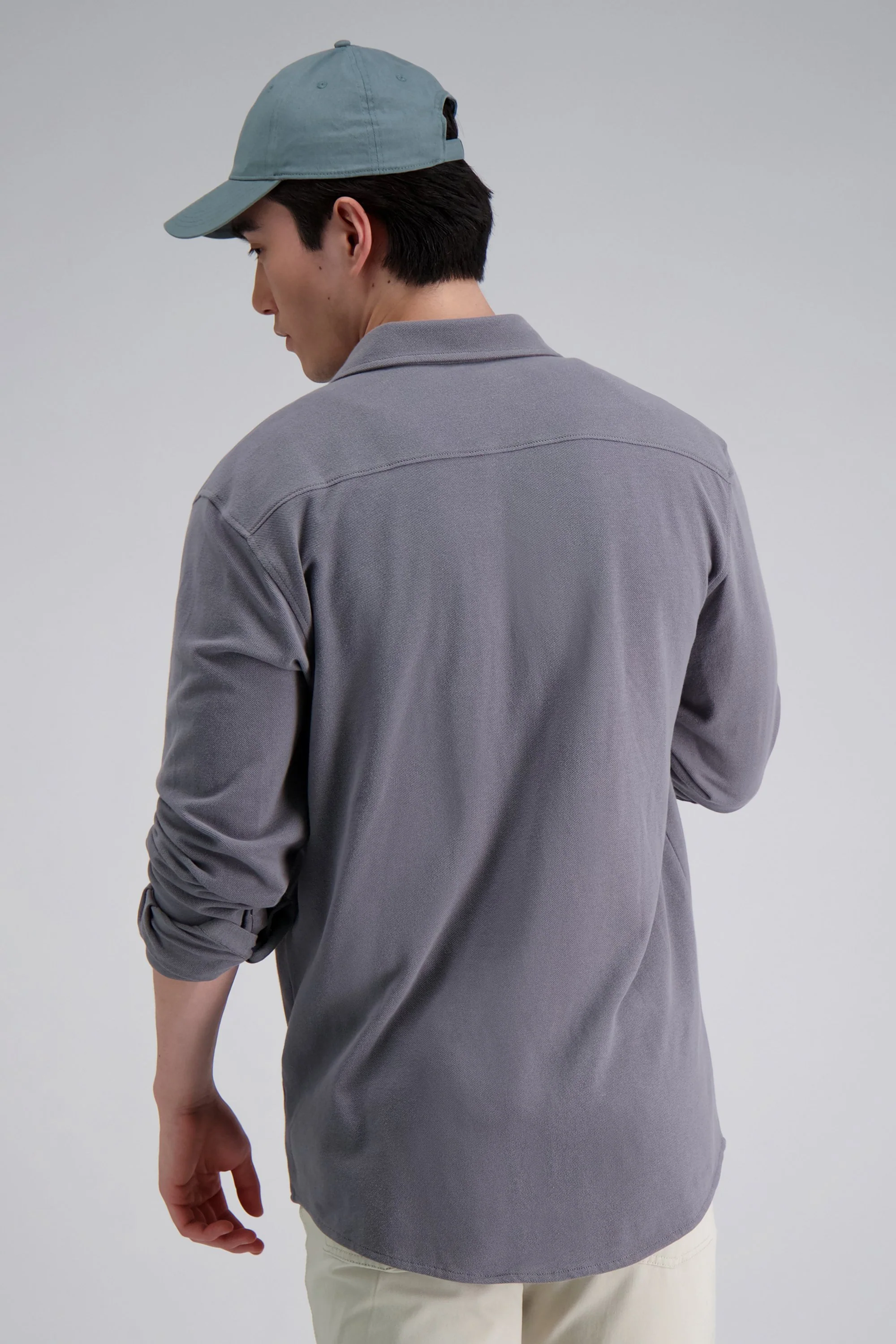 Long Sleeve Pique Shirt - Image 4