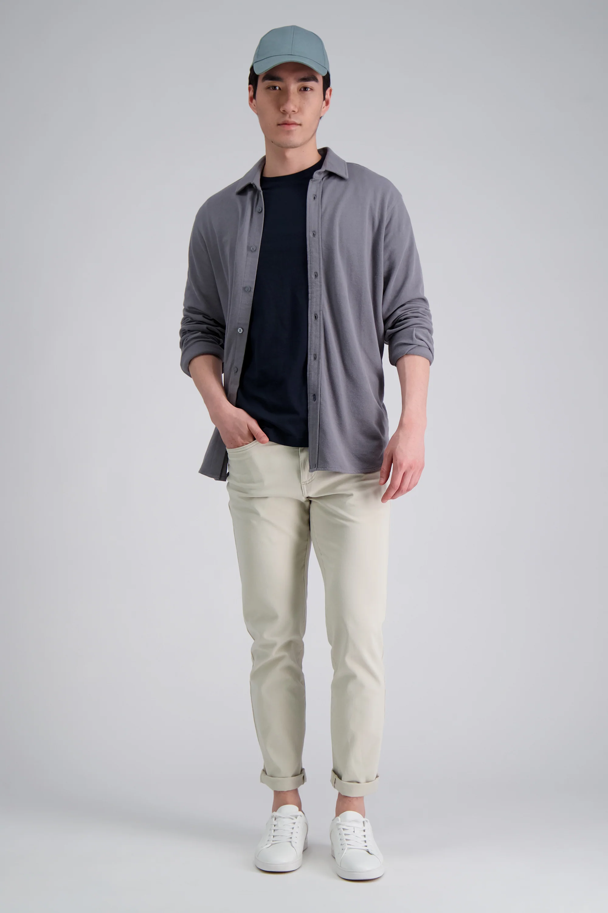 Long Sleeve Pique Shirt - Image 6