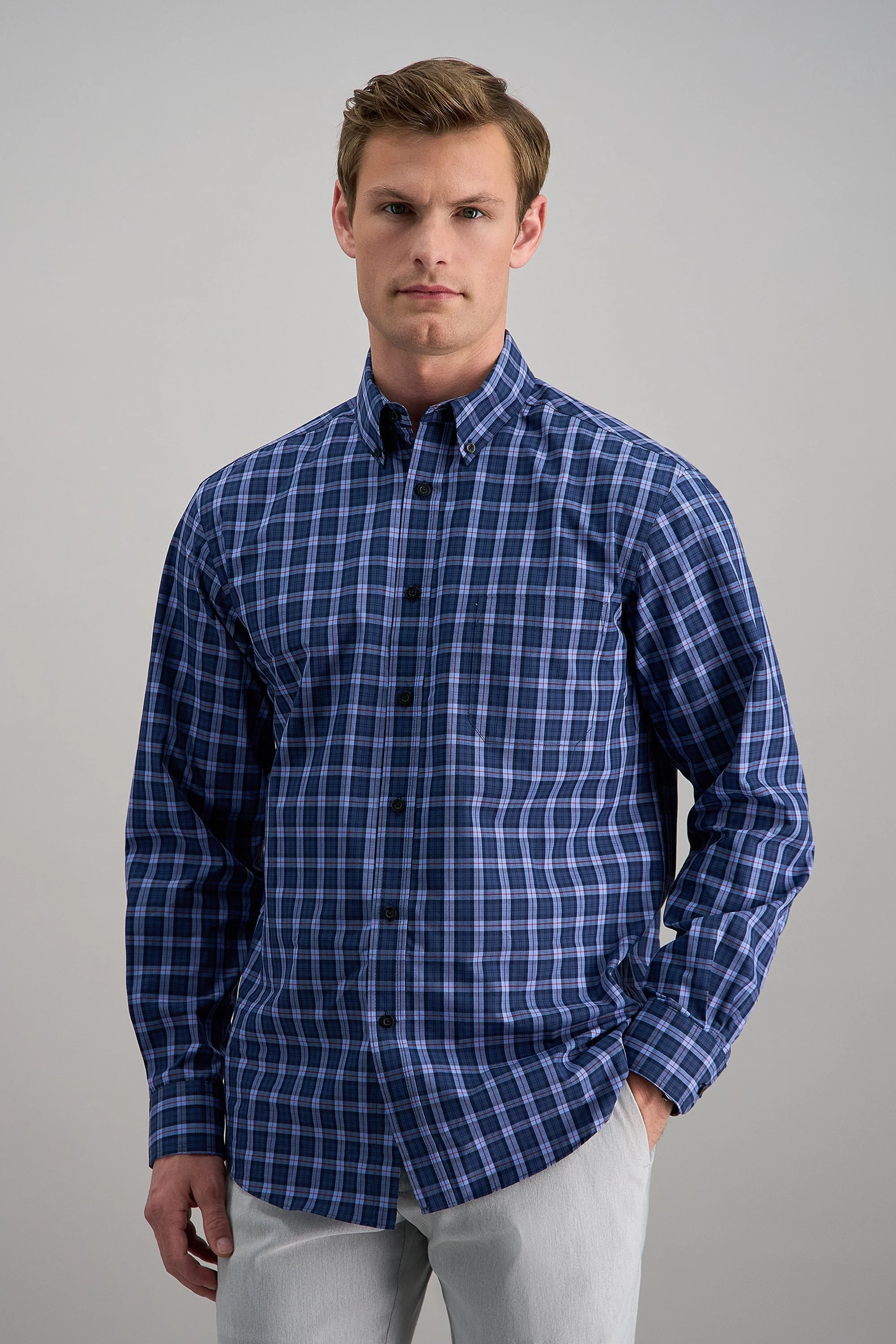 Long Sleeve Poplin Shirt - Image 5