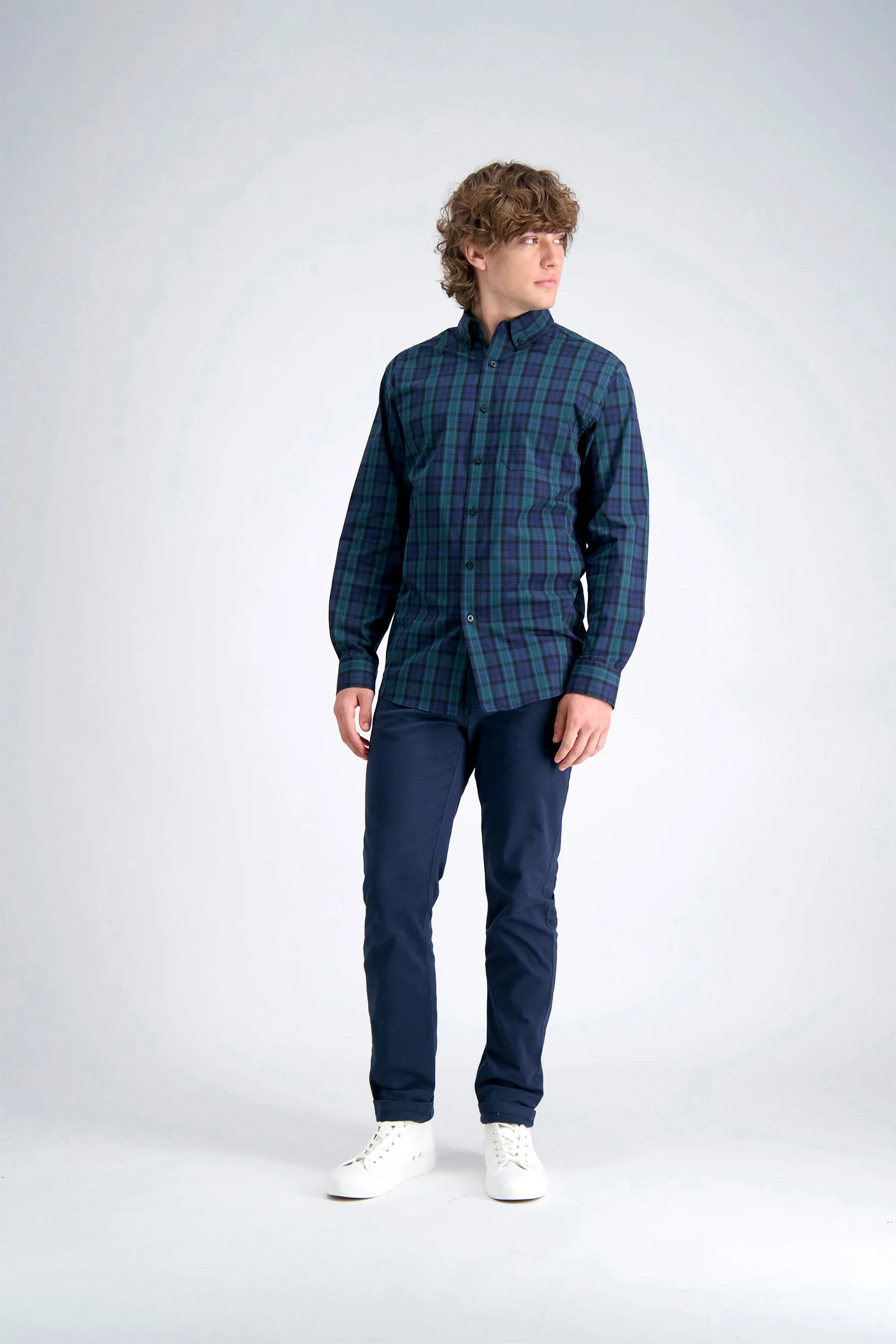 Long Sleeve Poplin Shirt - Image 3