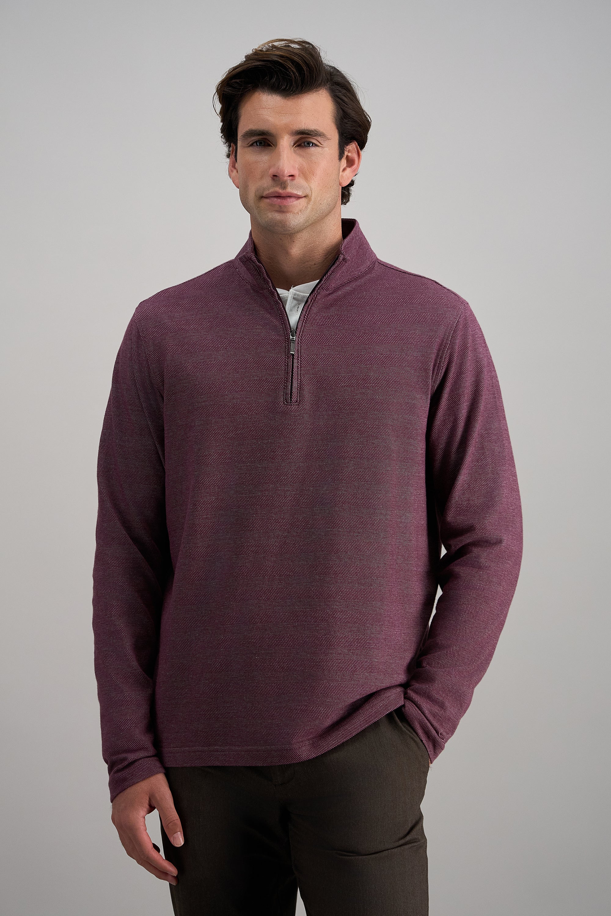 Long Sleeve Quarter Zip Shirt - Image 13